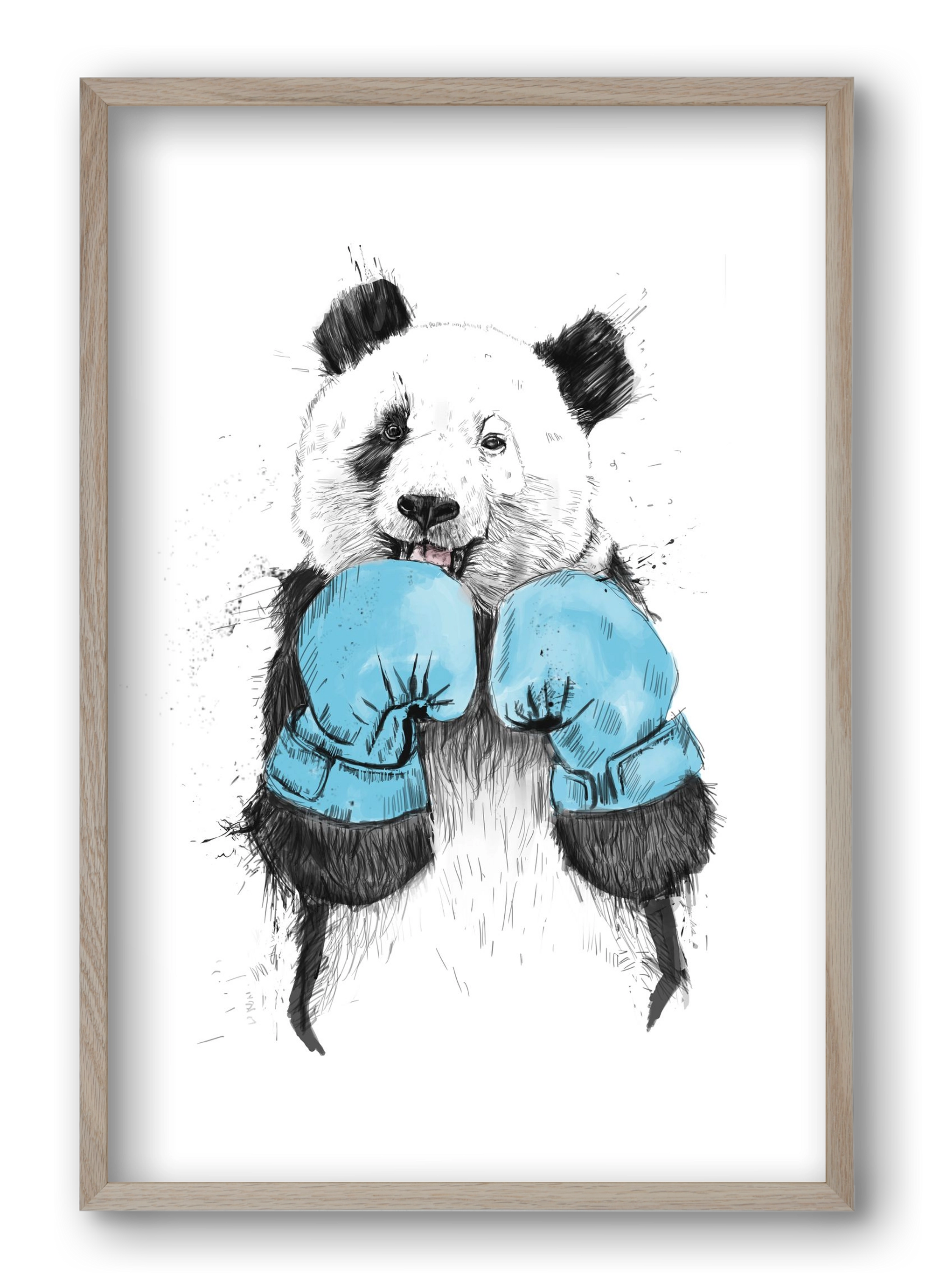 The winner, 40x60 cm (40x60 cm), Tölgy keret