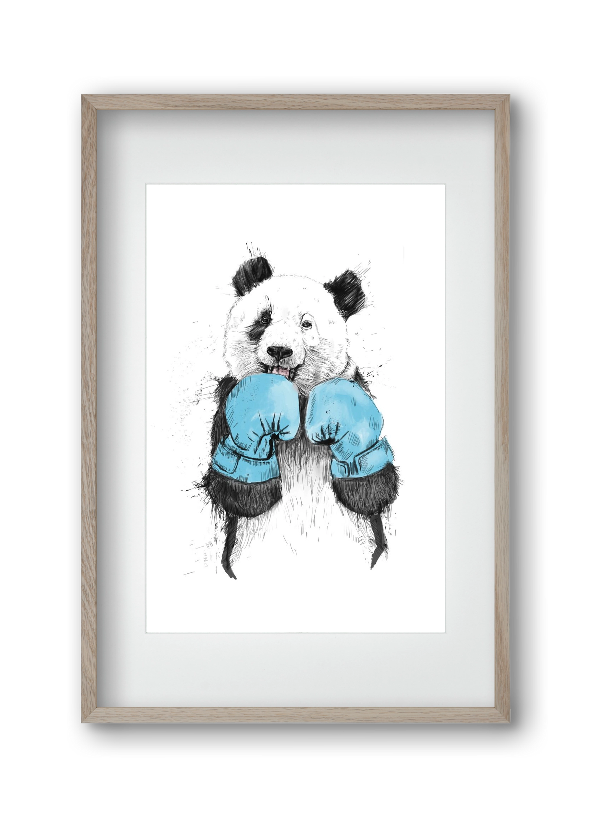 The winner, 30x45 cm (20x30 cm), Tölgy keret, paszpartuval