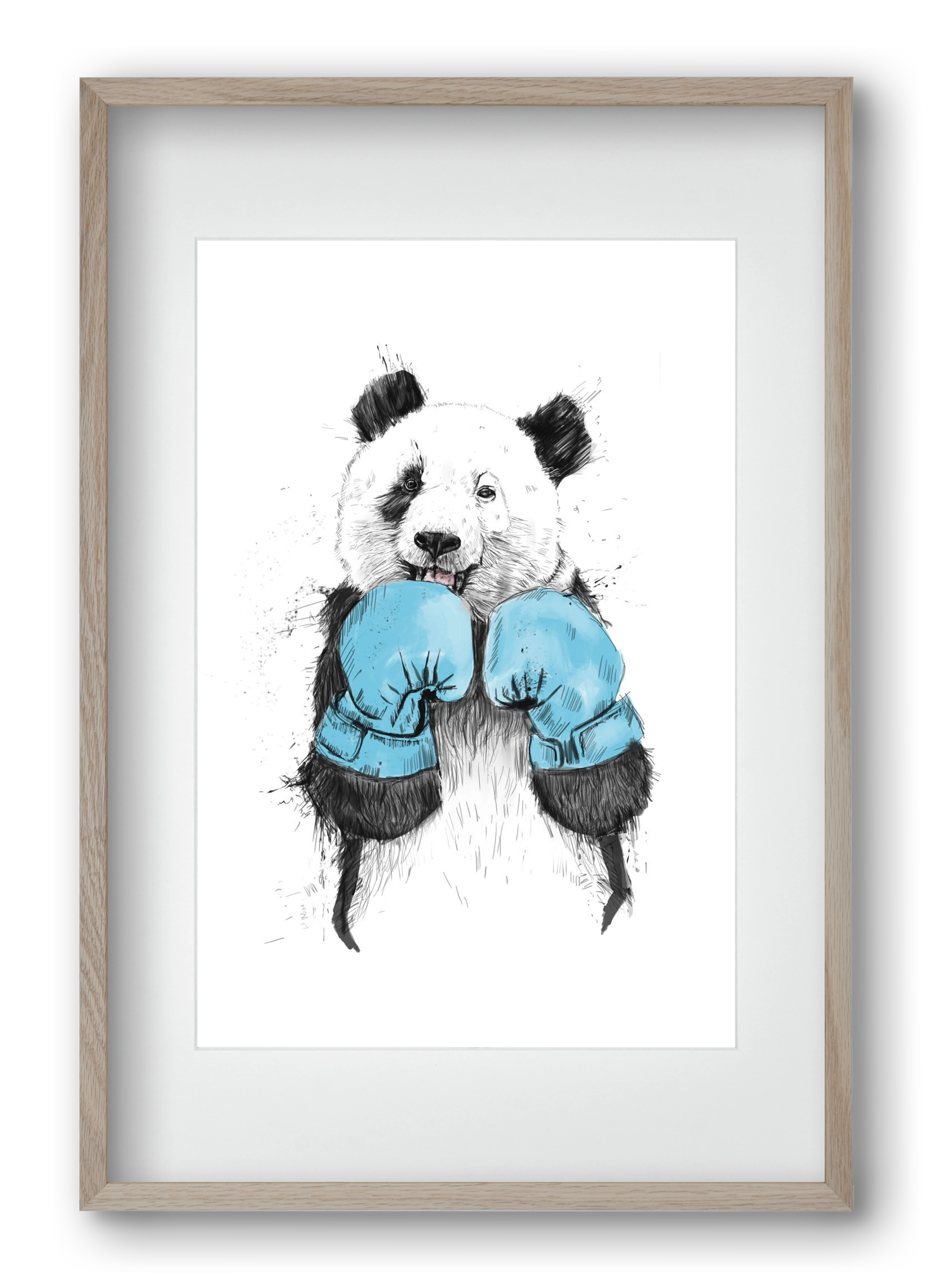 The winner, 40x60 cm (30x45 cm), Tölgy keret, paszpartuval