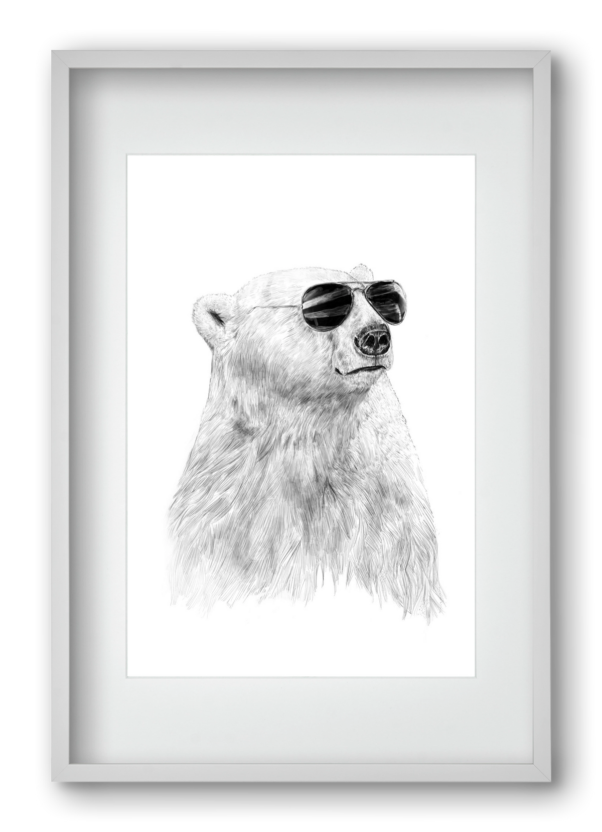 Don't let the sun go down, 40x60 cm (30x45 cm), Fehér keret, paszpartuval