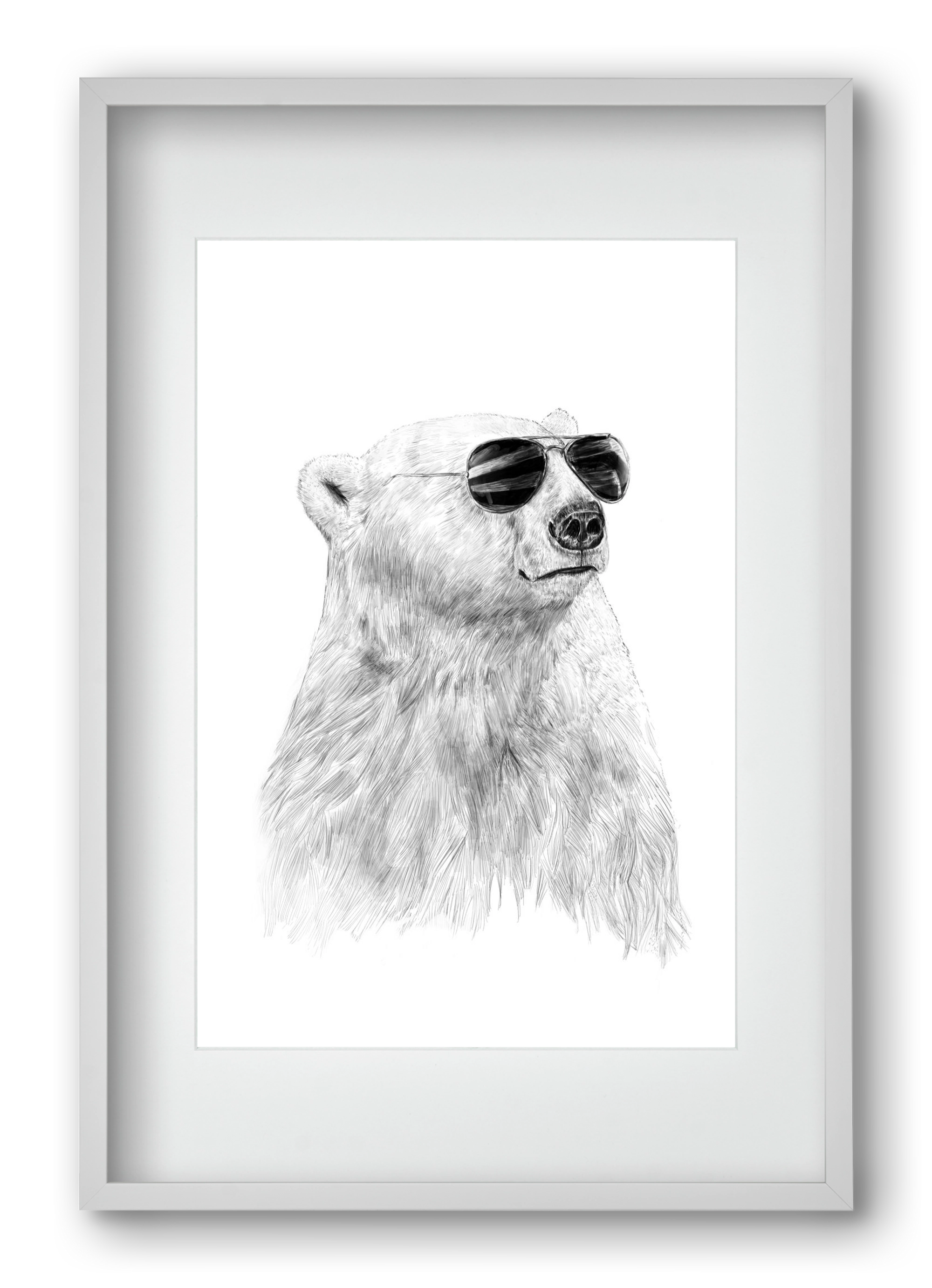 Don't let the sun go down, 40x60 cm (30x45 cm), Fehér keret, paszpartuval