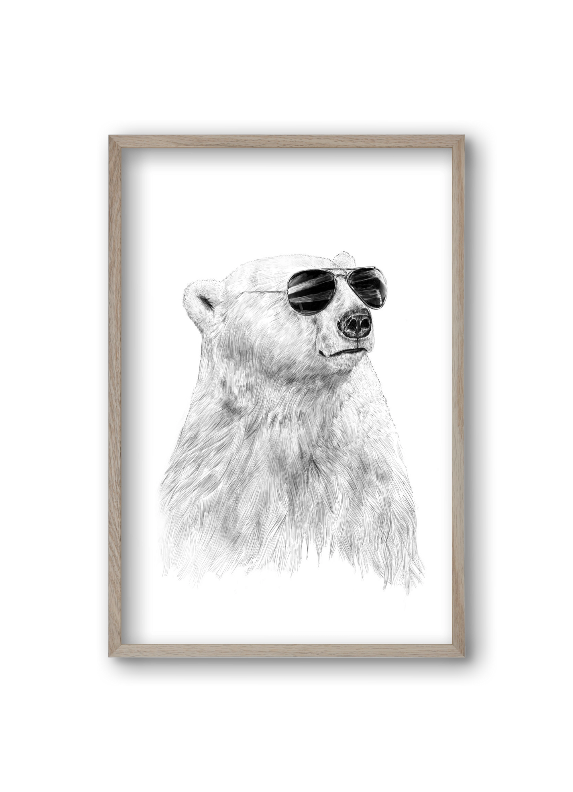 Don't let the sun go down, 20x30 cm (20x30 cm), Tölgy keret