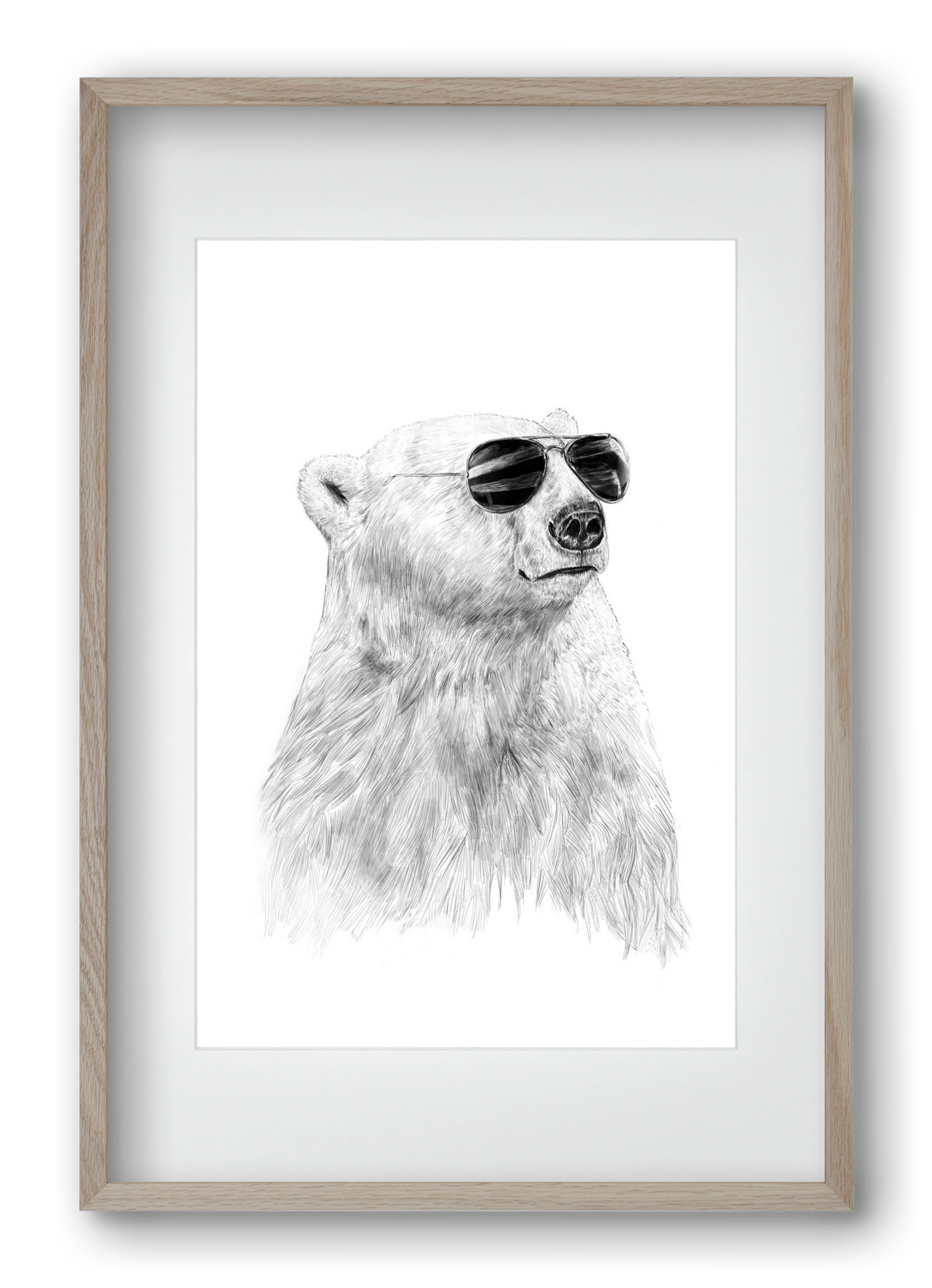 Don't let the sun go down, 40x60 cm (30x45 cm), Tölgy keret, paszpartuval