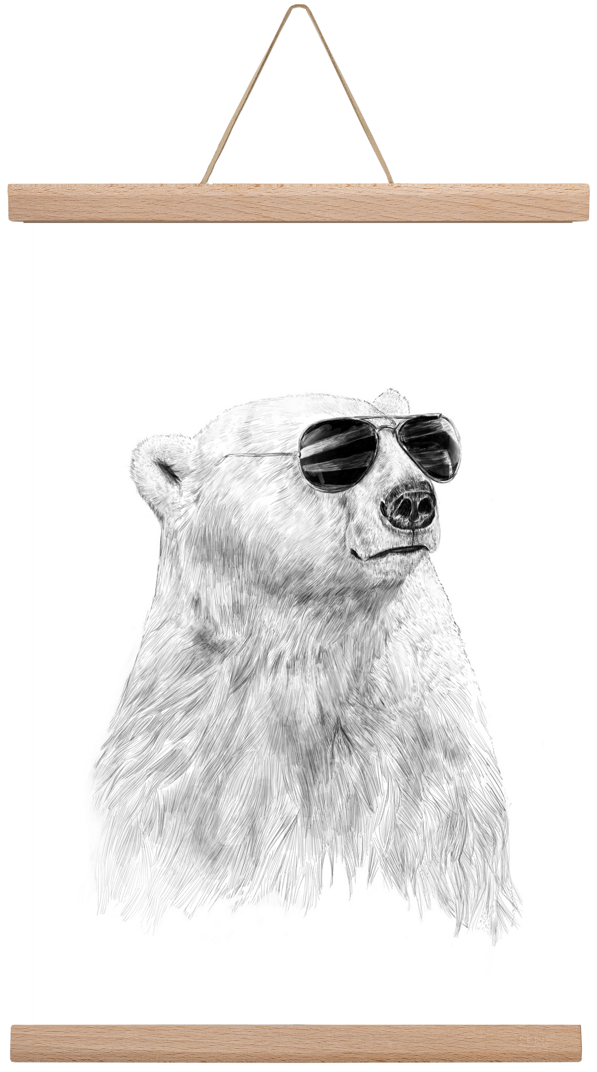 Don't let the sun go down, 30x45 cm (30x45 cm), Tölgy akasztó