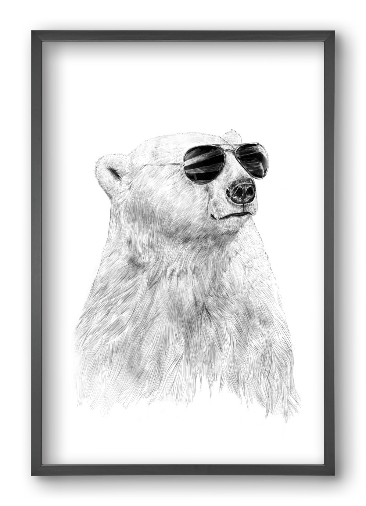 Don't let the sun go down, 40x60 cm (40x60 cm), Fekete keret