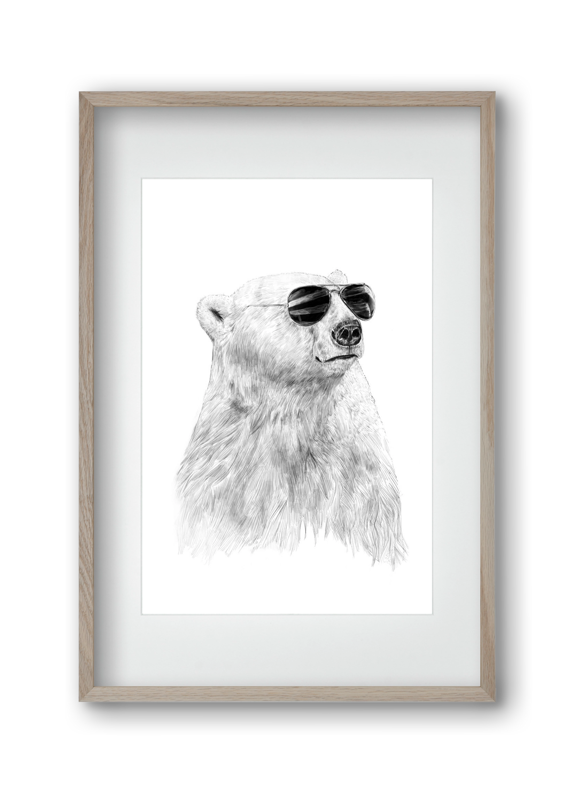 Don't let the sun go down, 30x45 cm (20x30 cm), Tölgy keret, paszpartuval