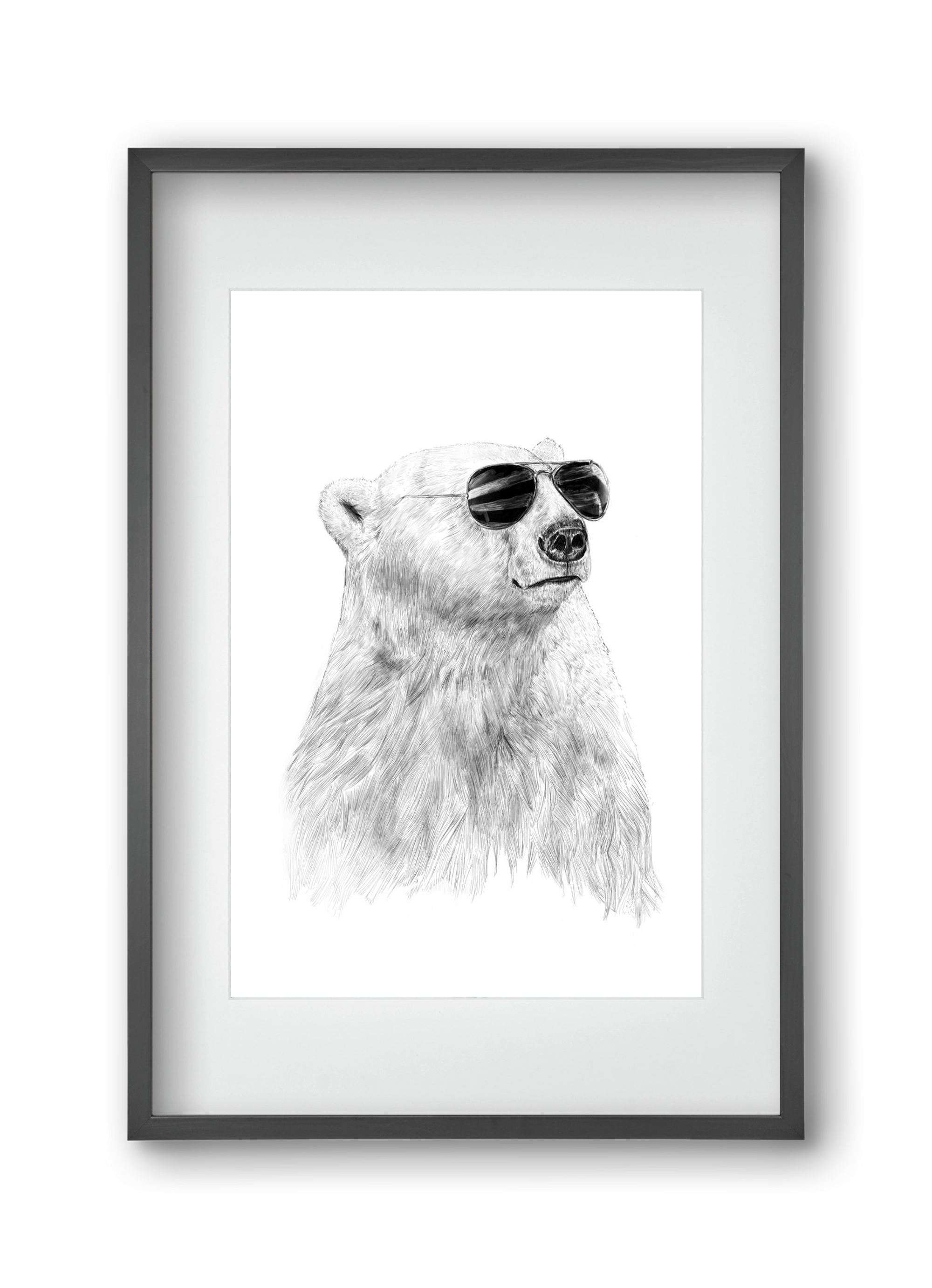 Don't let the sun go down, 30x45 cm (20x30 cm), Fekete keret, paszpartuval