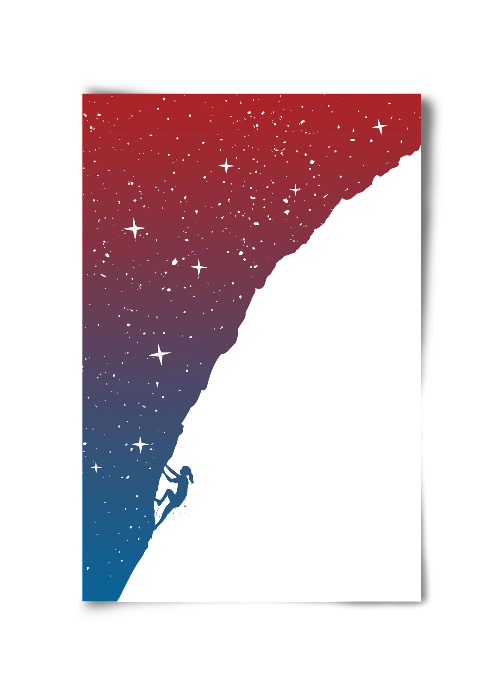 Night climbing, 30x45 cm, Keret nélkül