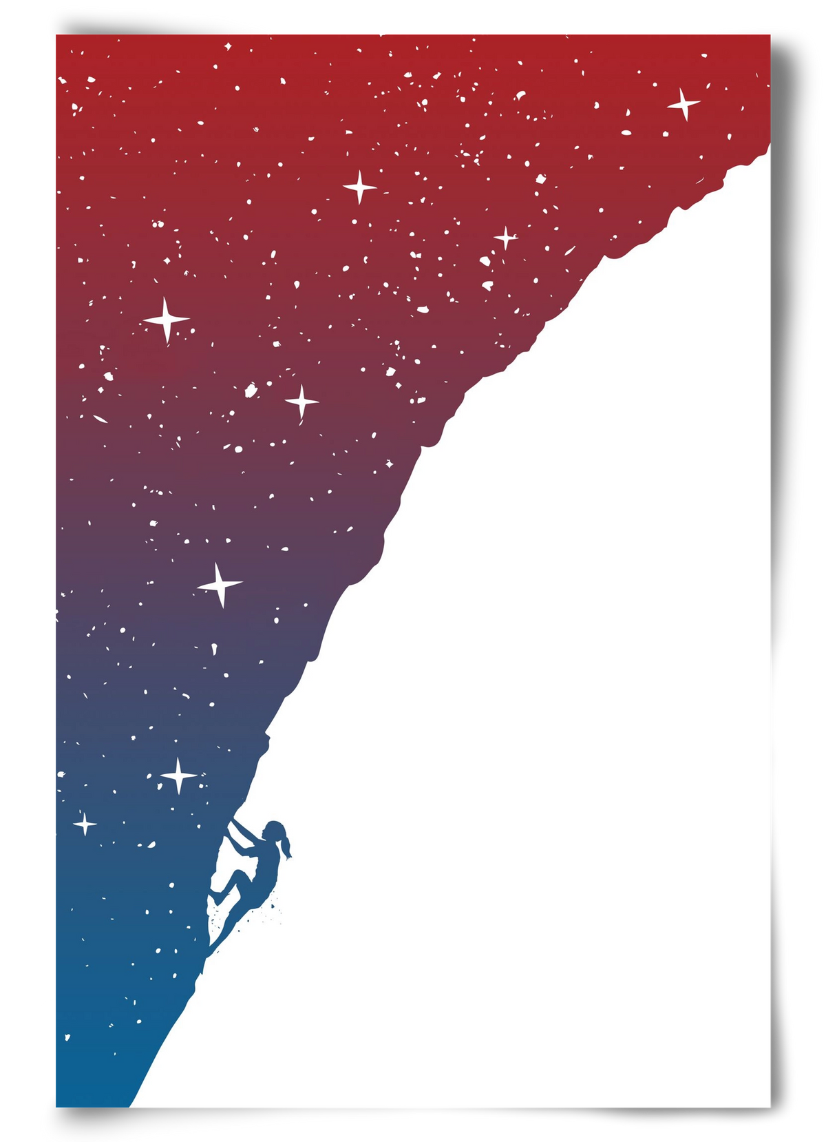 Night climbing, 60x90 cm, Keret nélkül
