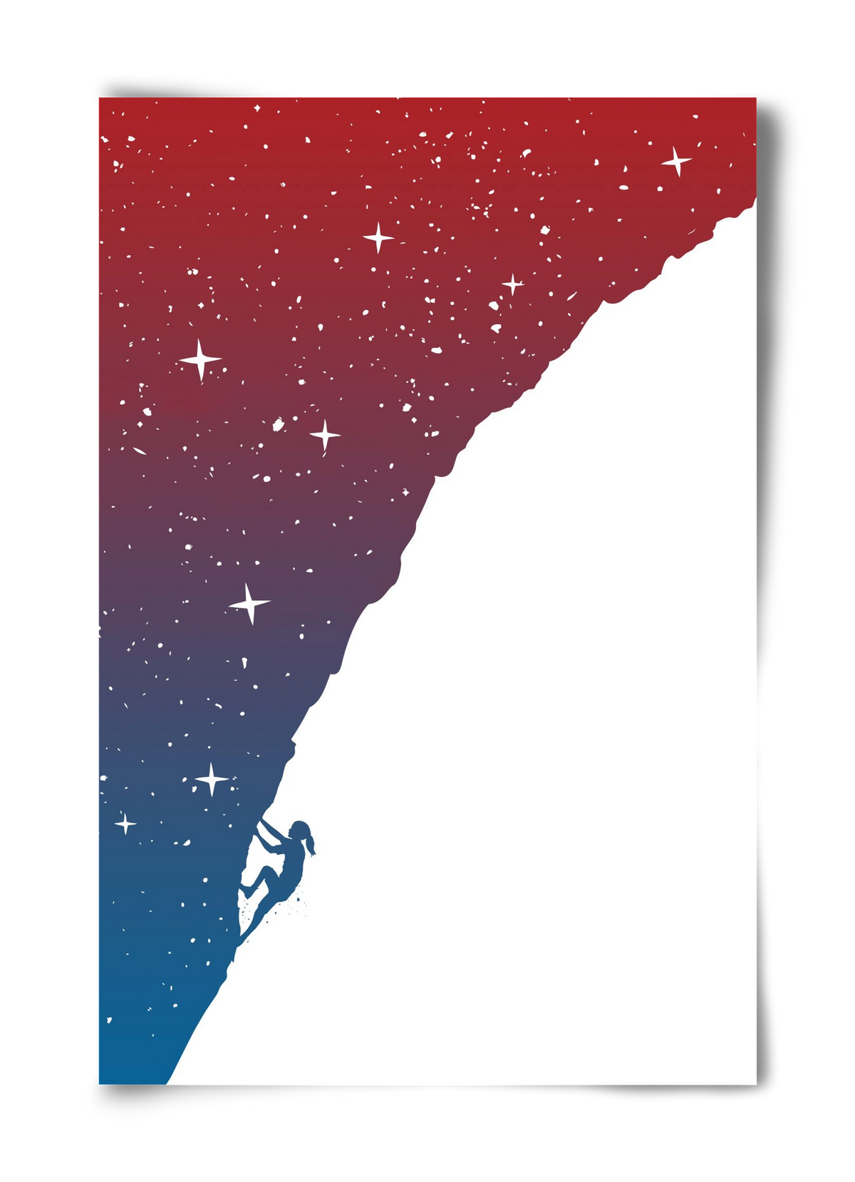 Night climbing, 40x60 cm, Keret nélkül