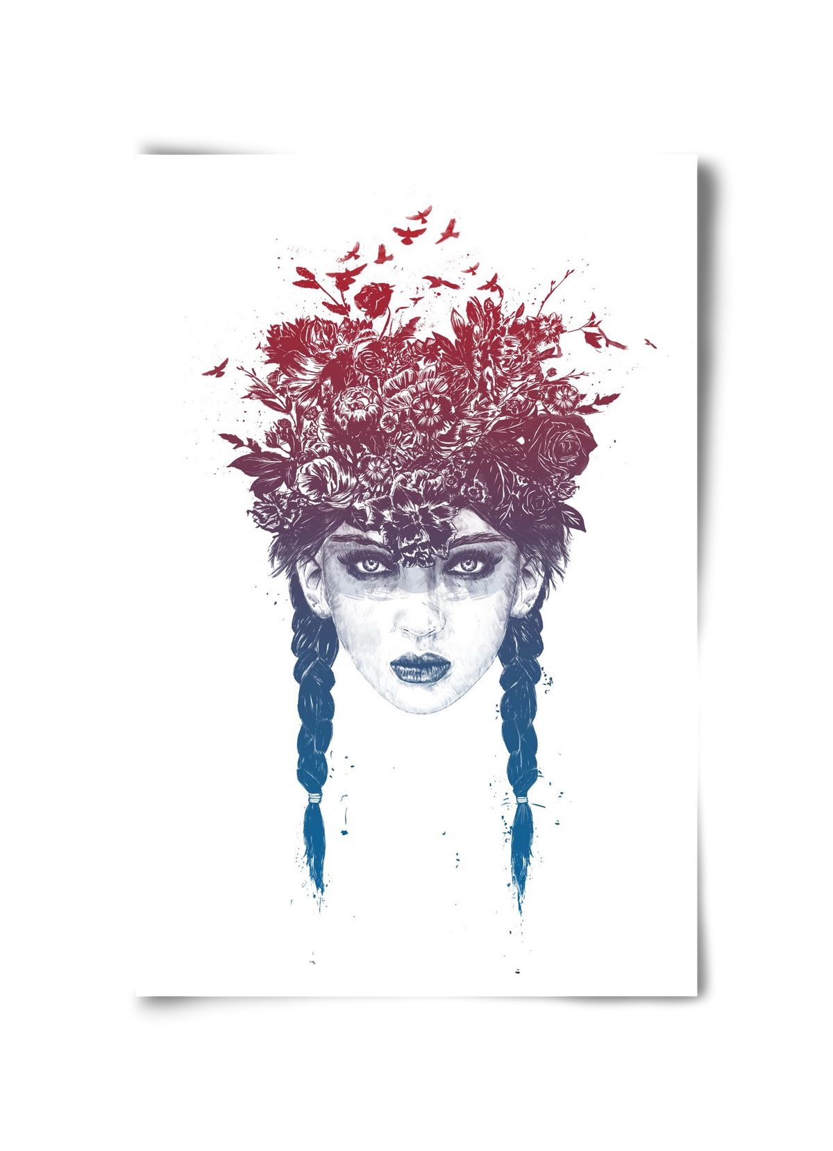 Summer Queen, 30x45 cm, Keret nélkül