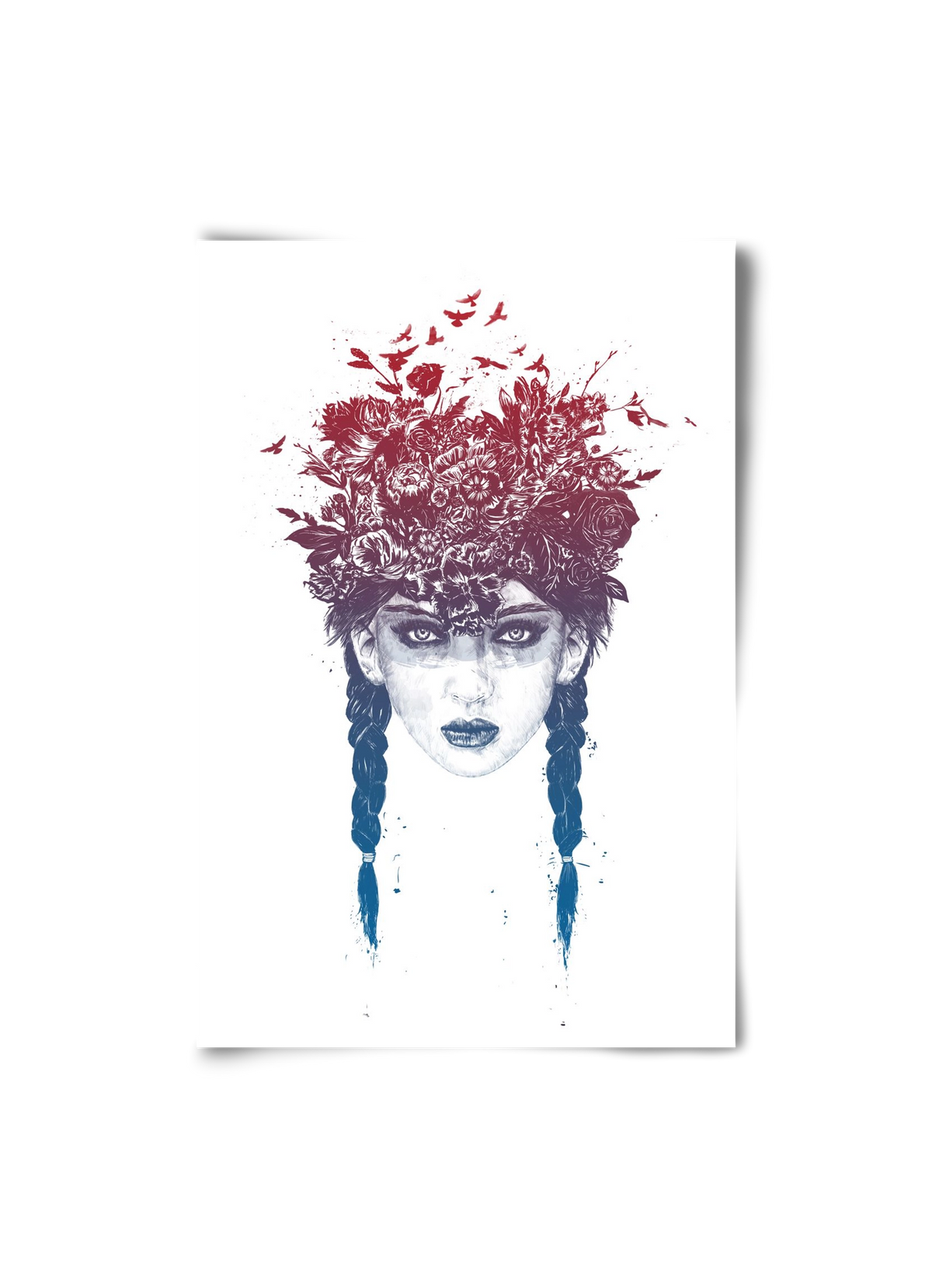 Summer Queen, 20x30 cm, Keret nélkül