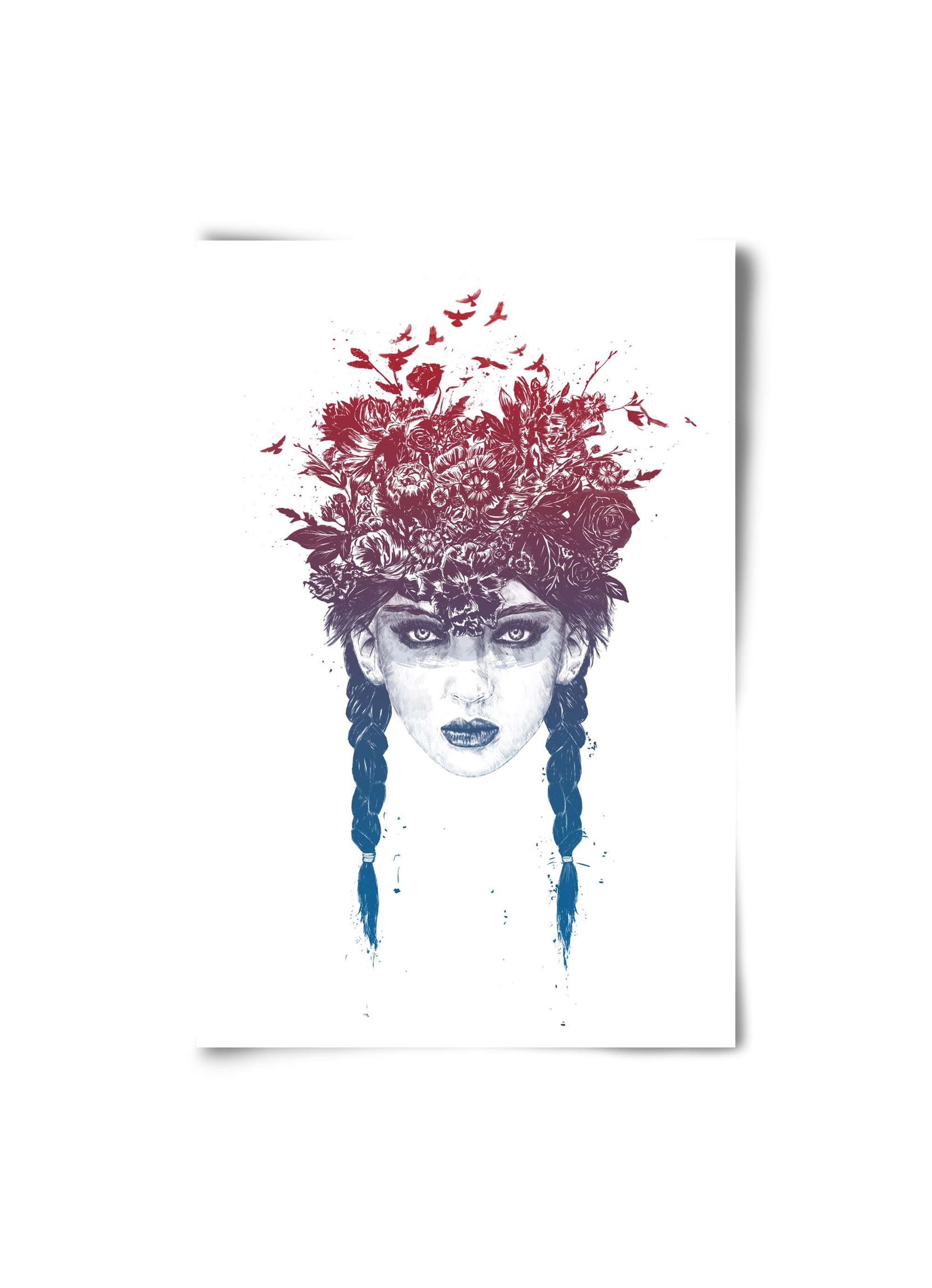 Summer Queen, 20x30 cm, Keret nélkül