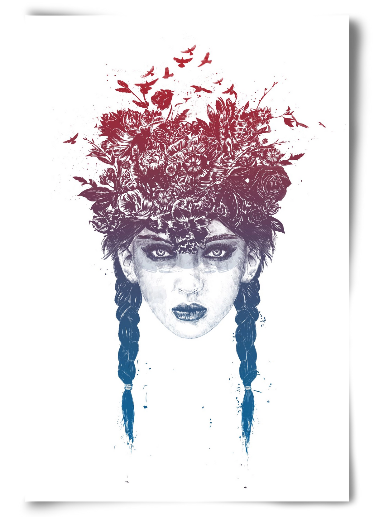 Summer Queen, 60x90 cm, Keret nélkül