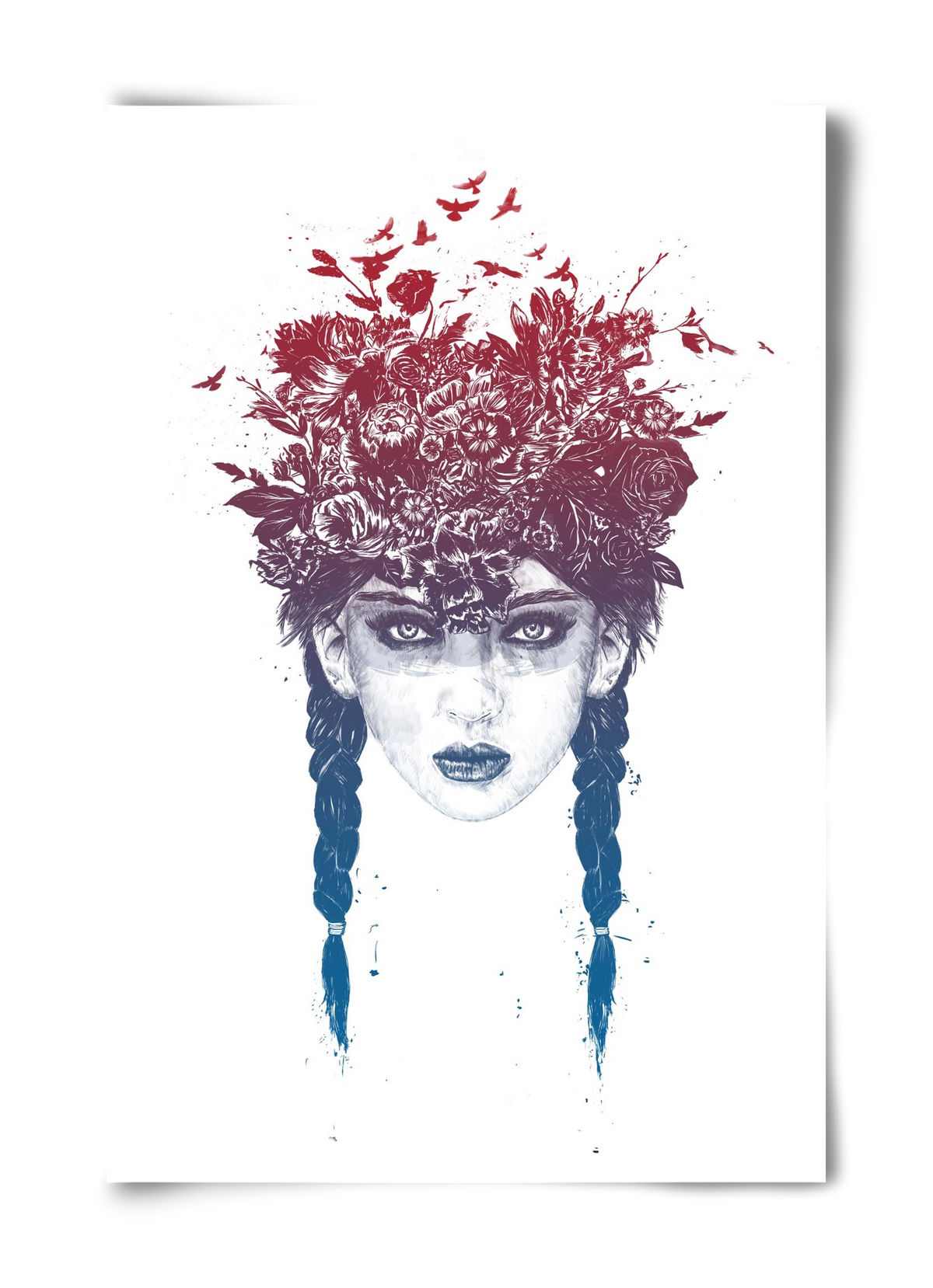 Summer Queen, 40x60 cm, Keret nélkül