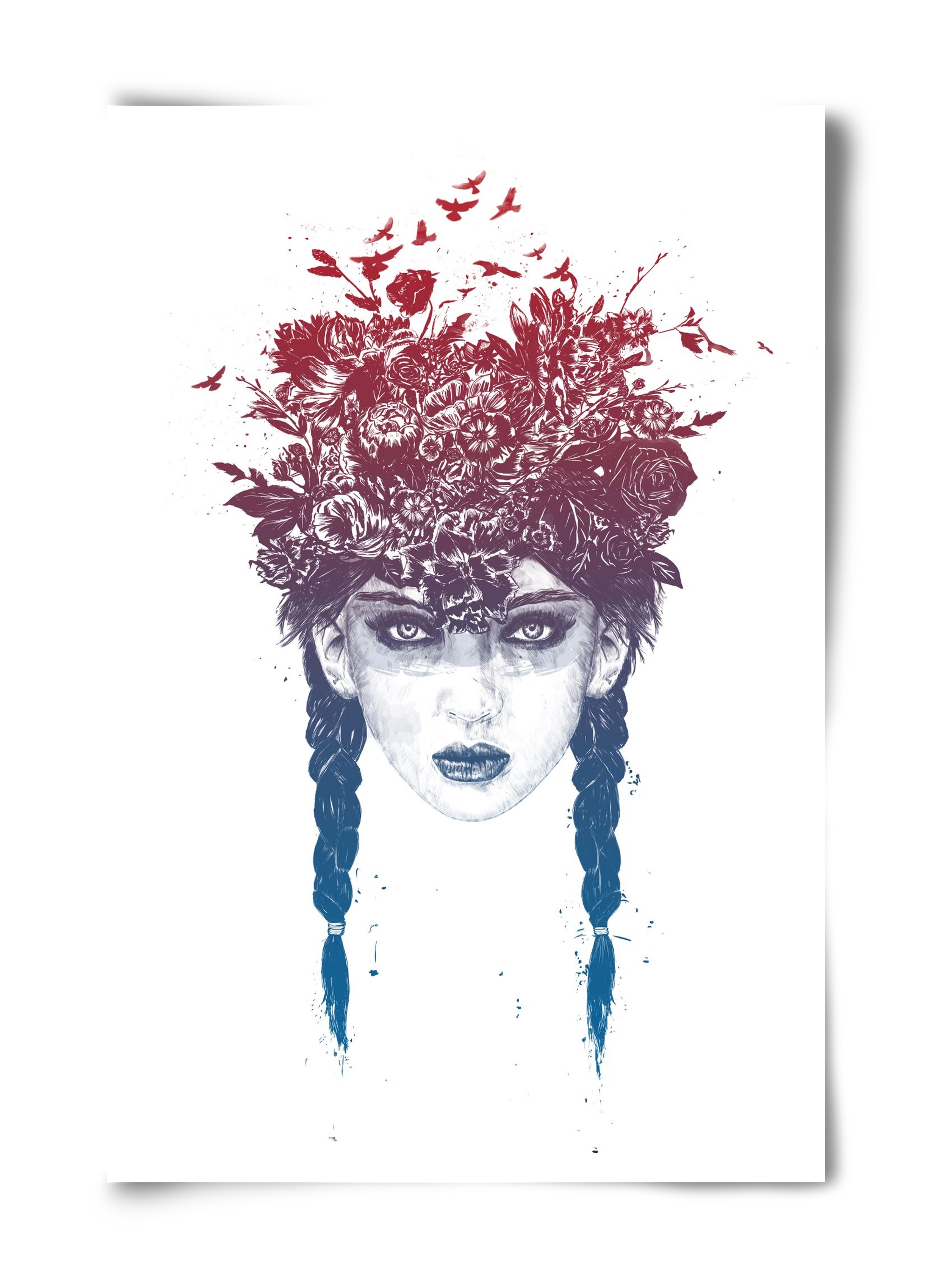 Summer Queen, 40x60 cm, Keret nélkül