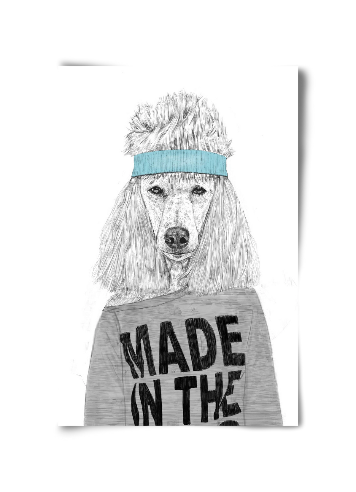 80's bitch, 30x45 cm, Keret nélkül