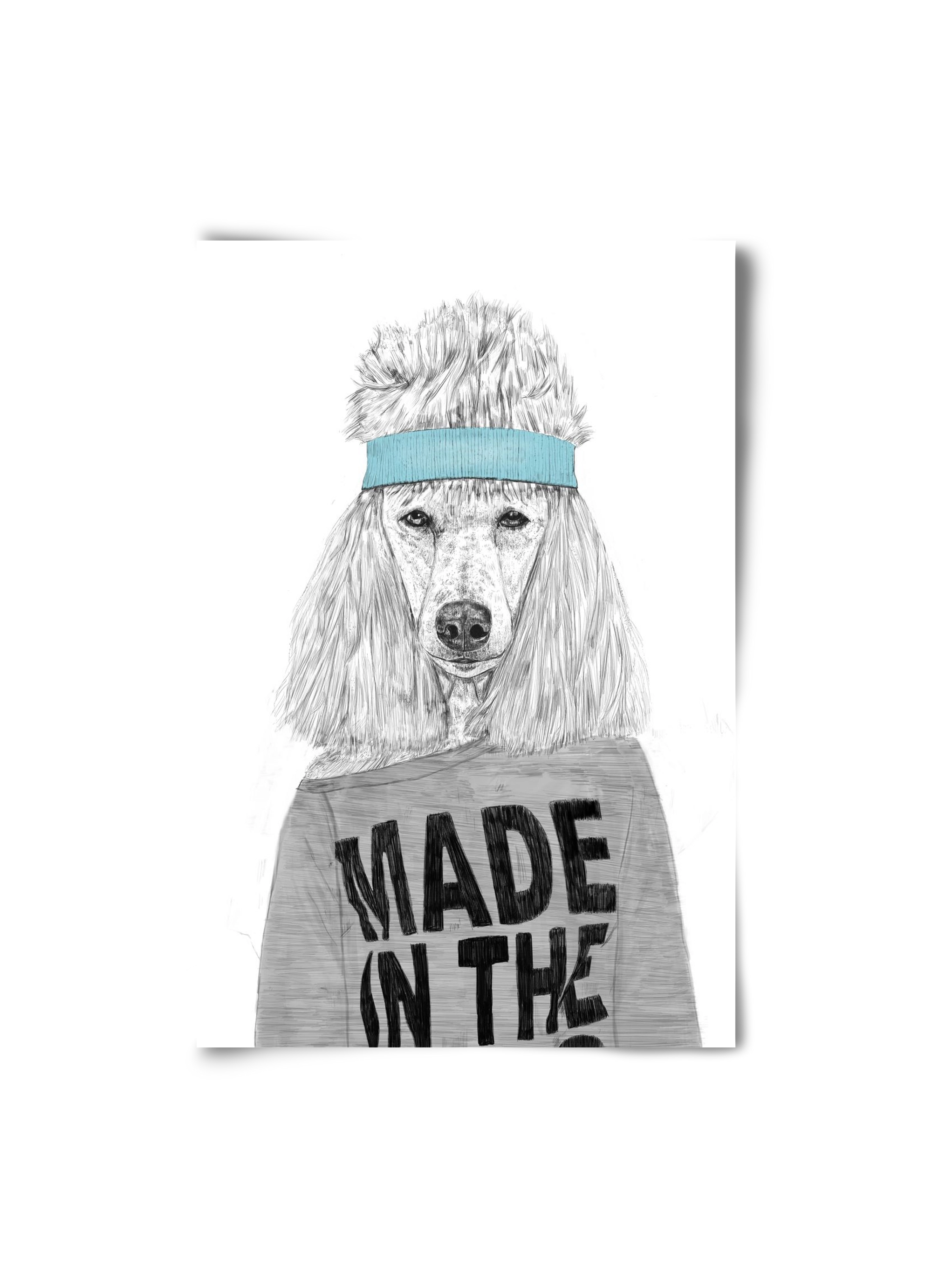 80's bitch, 20x30 cm, Keret nélkül