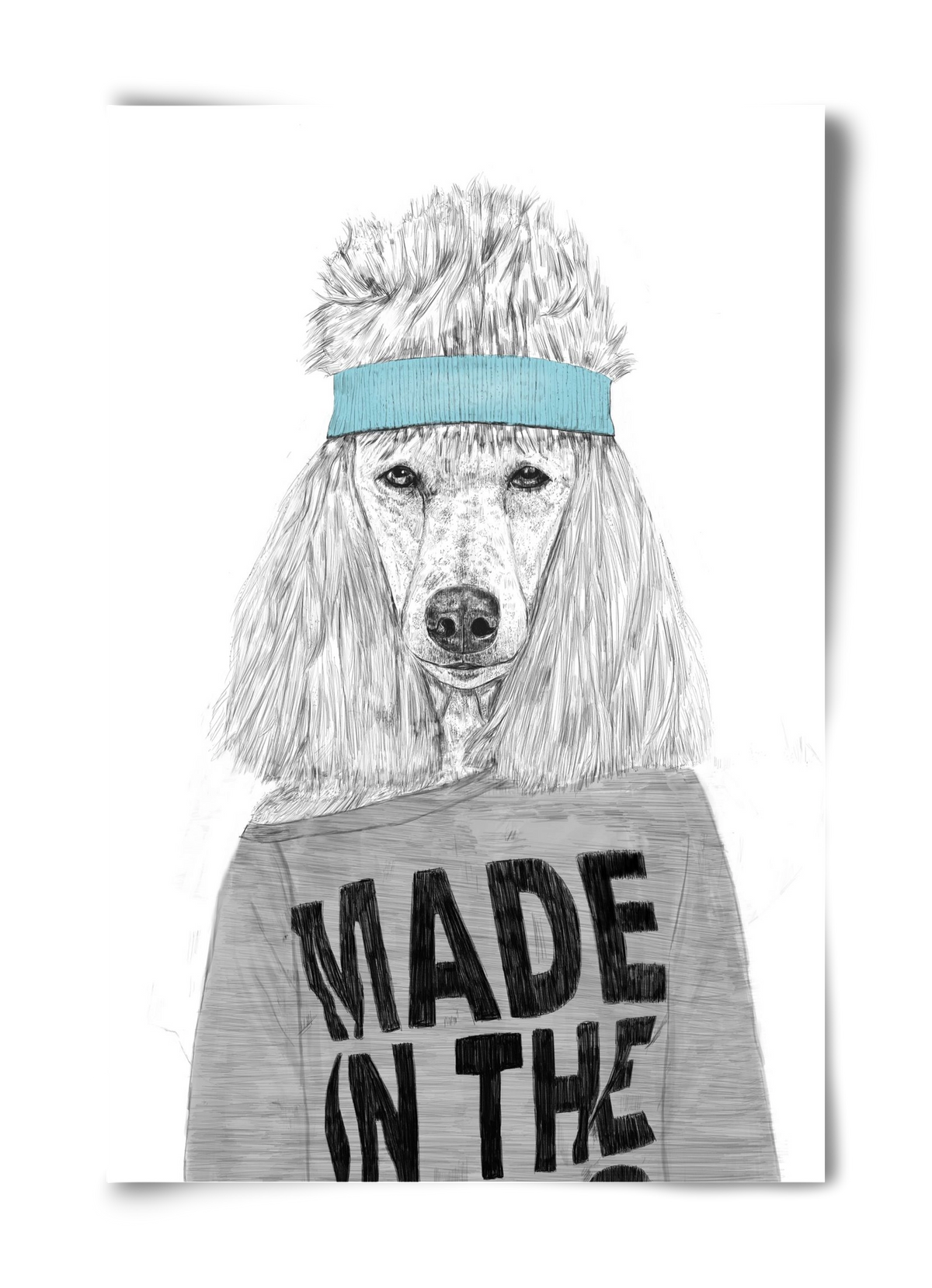 80's bitch, 40x60 cm, Keret nélkül