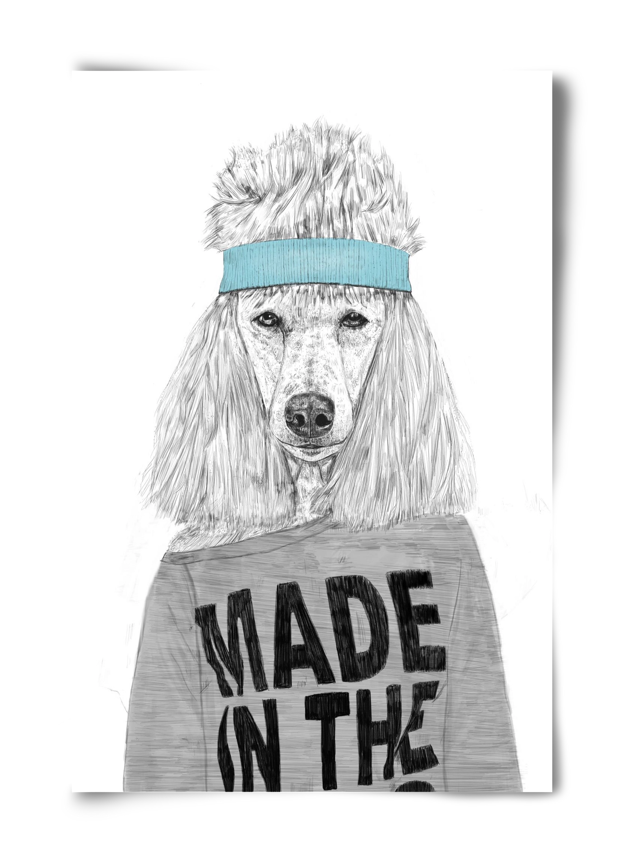 80's bitch, 40x60 cm, Keret nélkül