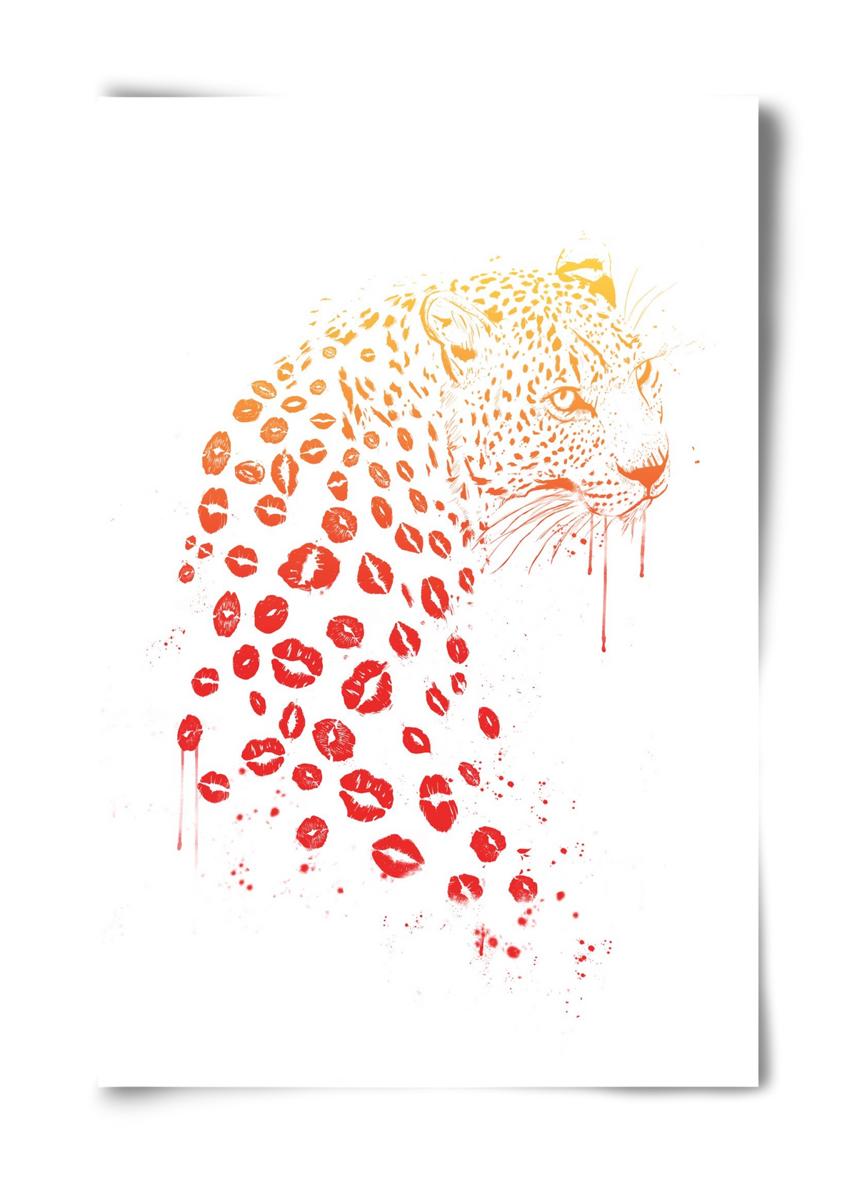 Kiss me, 40x60 cm, Keret nélkül