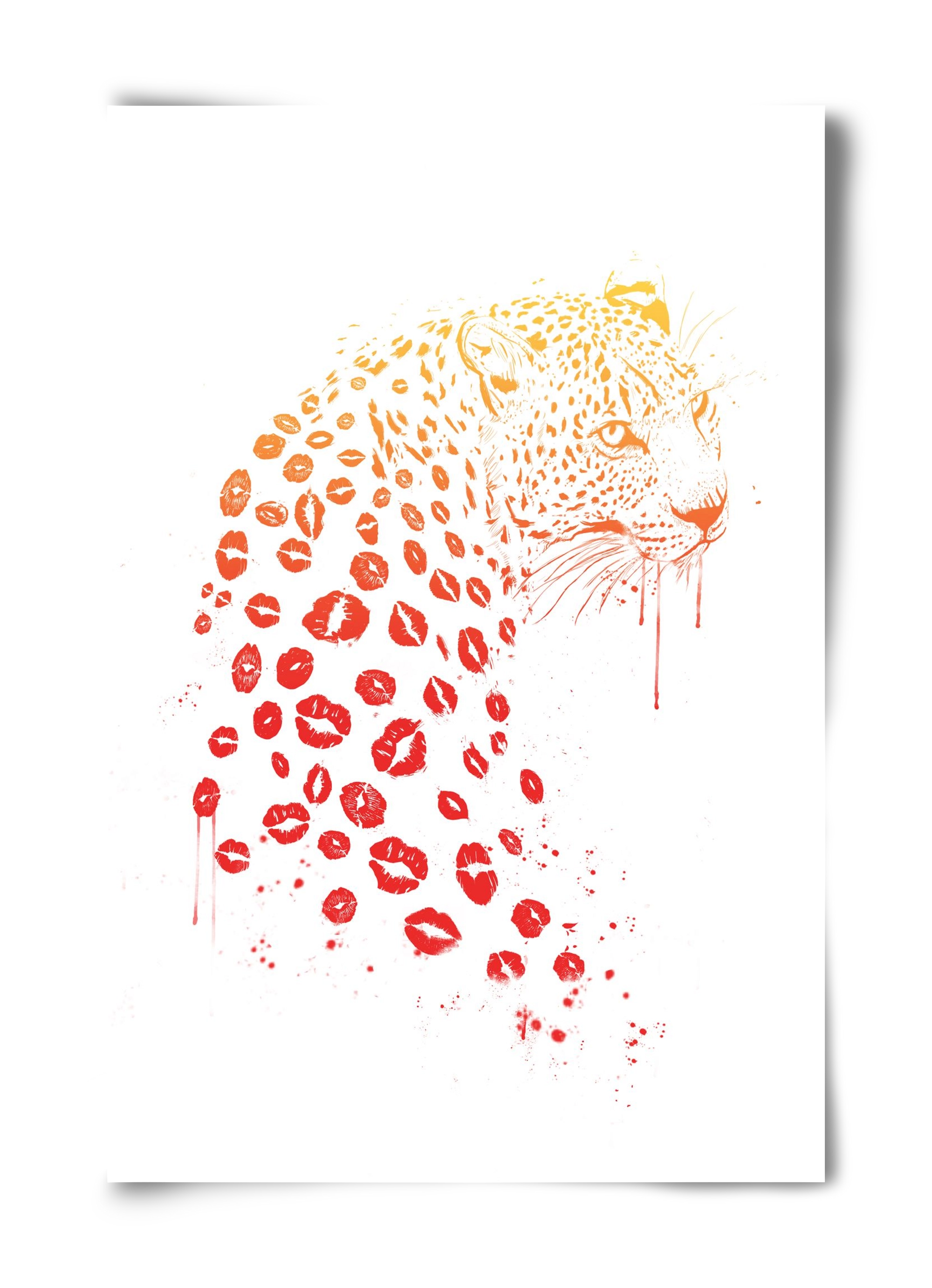 Kiss me, 40x60 cm, Keret nélkül