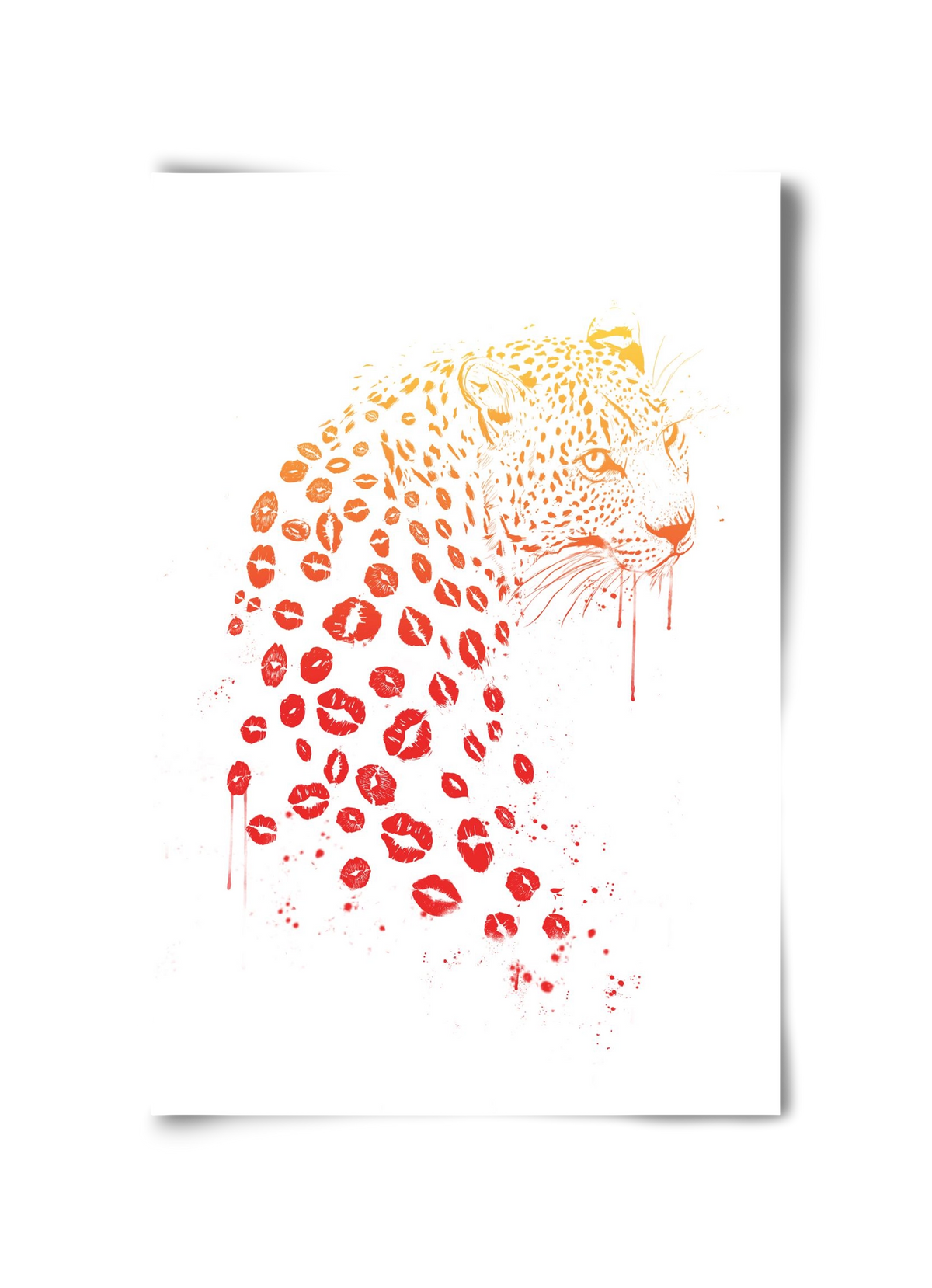 Kiss me, 30x45 cm, Keret nélkül