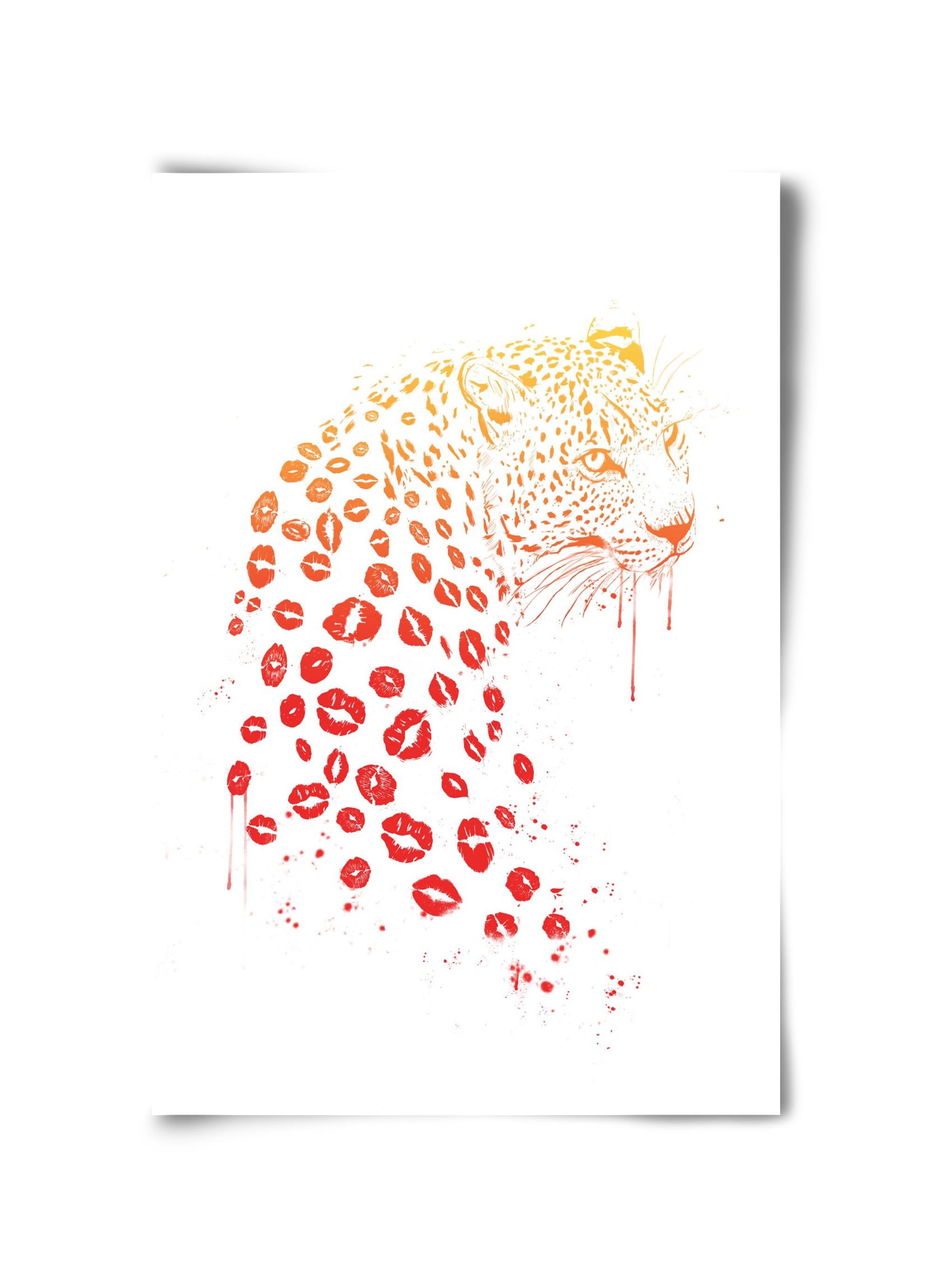Kiss me, 30x45 cm, Keret nélkül