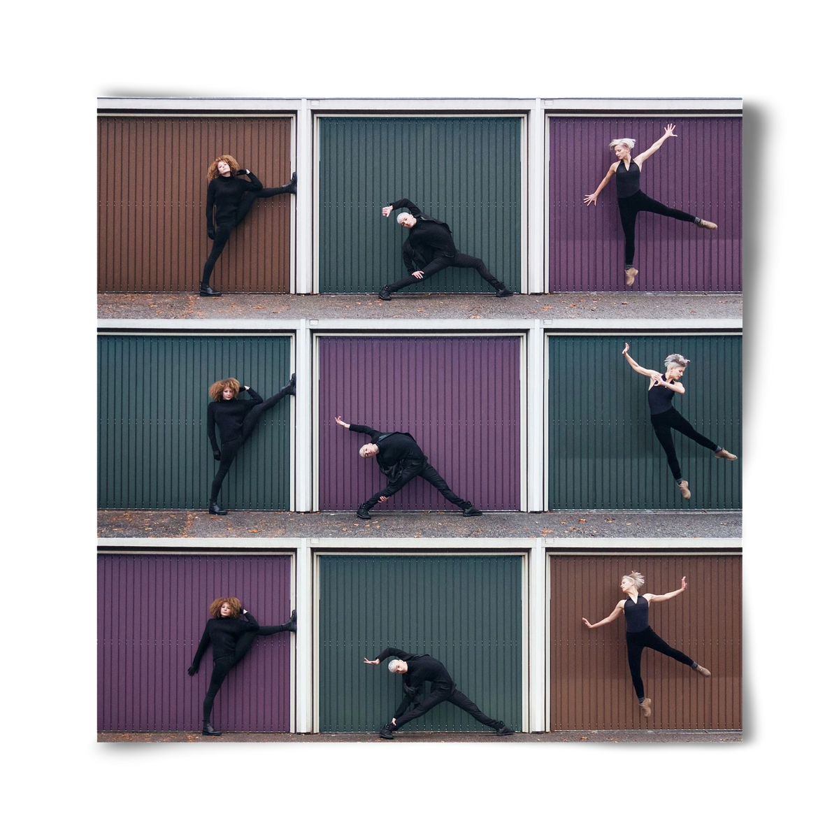 Tic-Tac-Toe, 40x40 cm, Keret nélkül