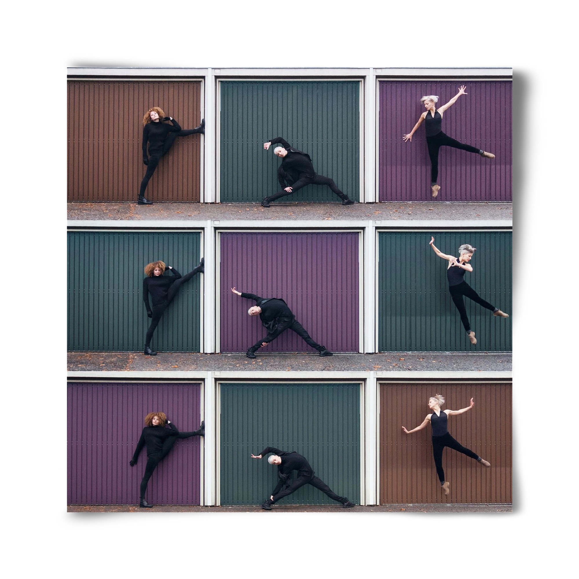 Tic-Tac-Toe, 40x40 cm, Keret nélkül