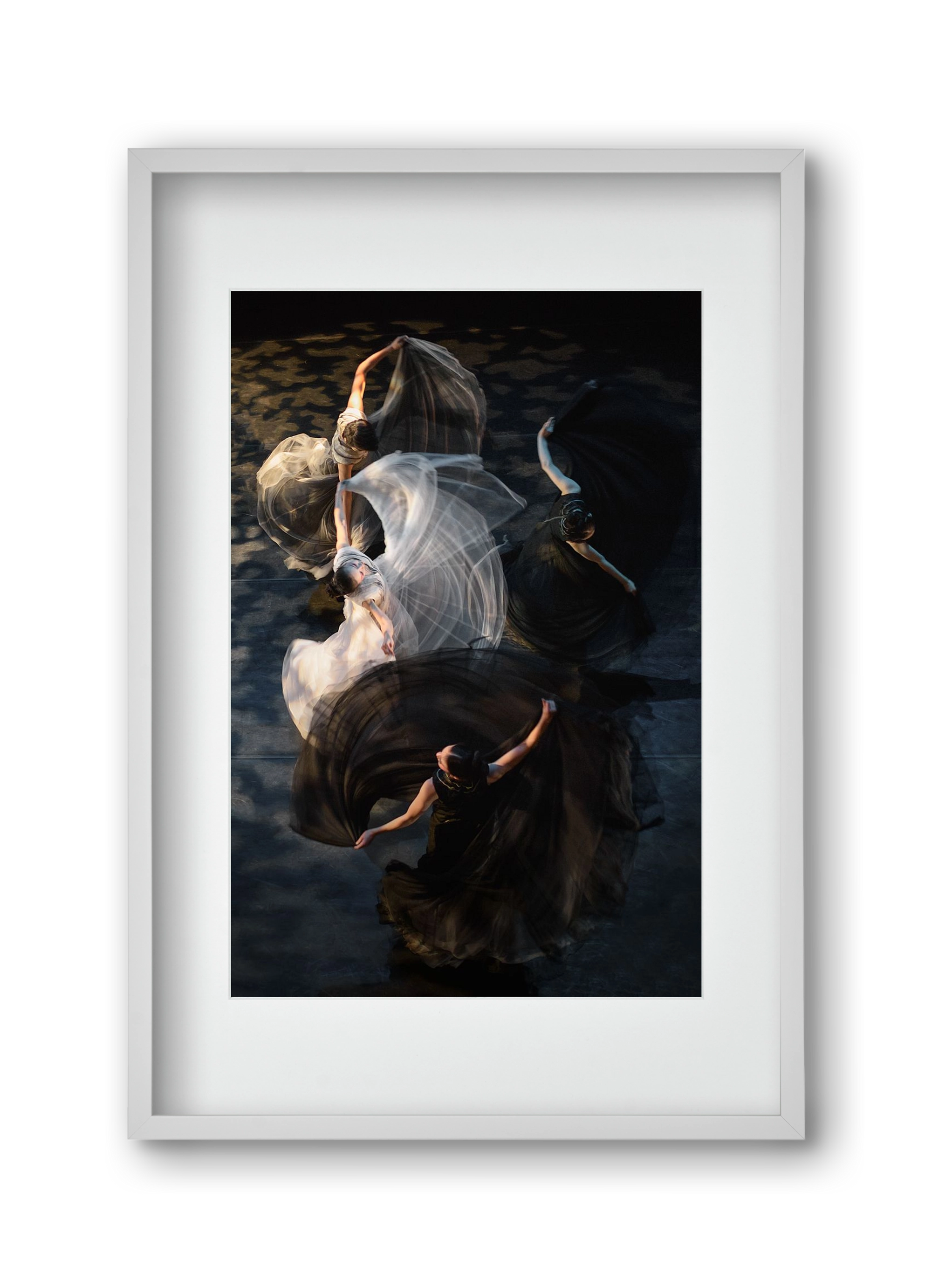 harmony, 30x45 cm (20x30 cm), Fehér keret, paszpartuval