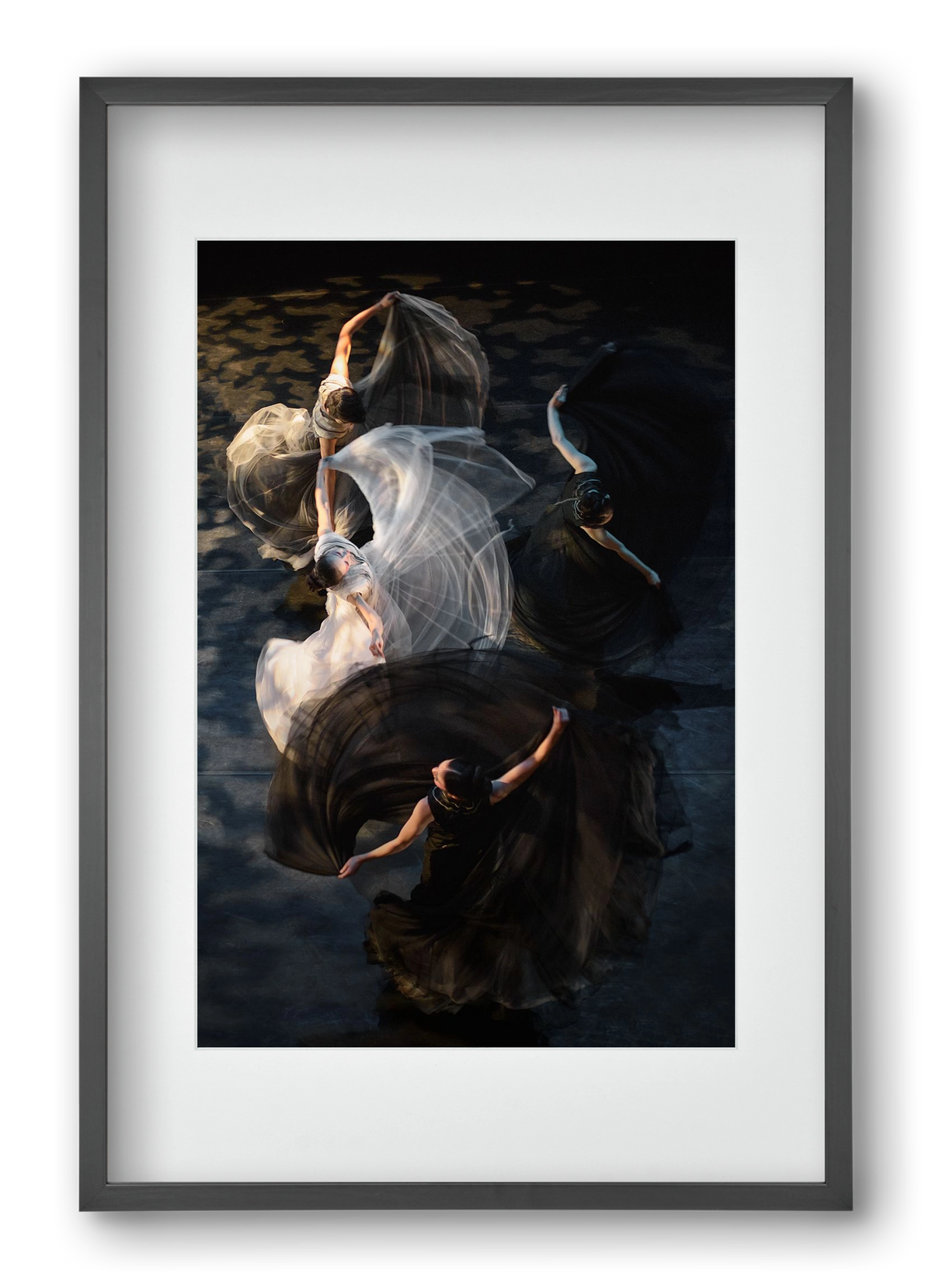 harmony, 40x60 cm (30x45 cm), Fekete keret, paszpartuval