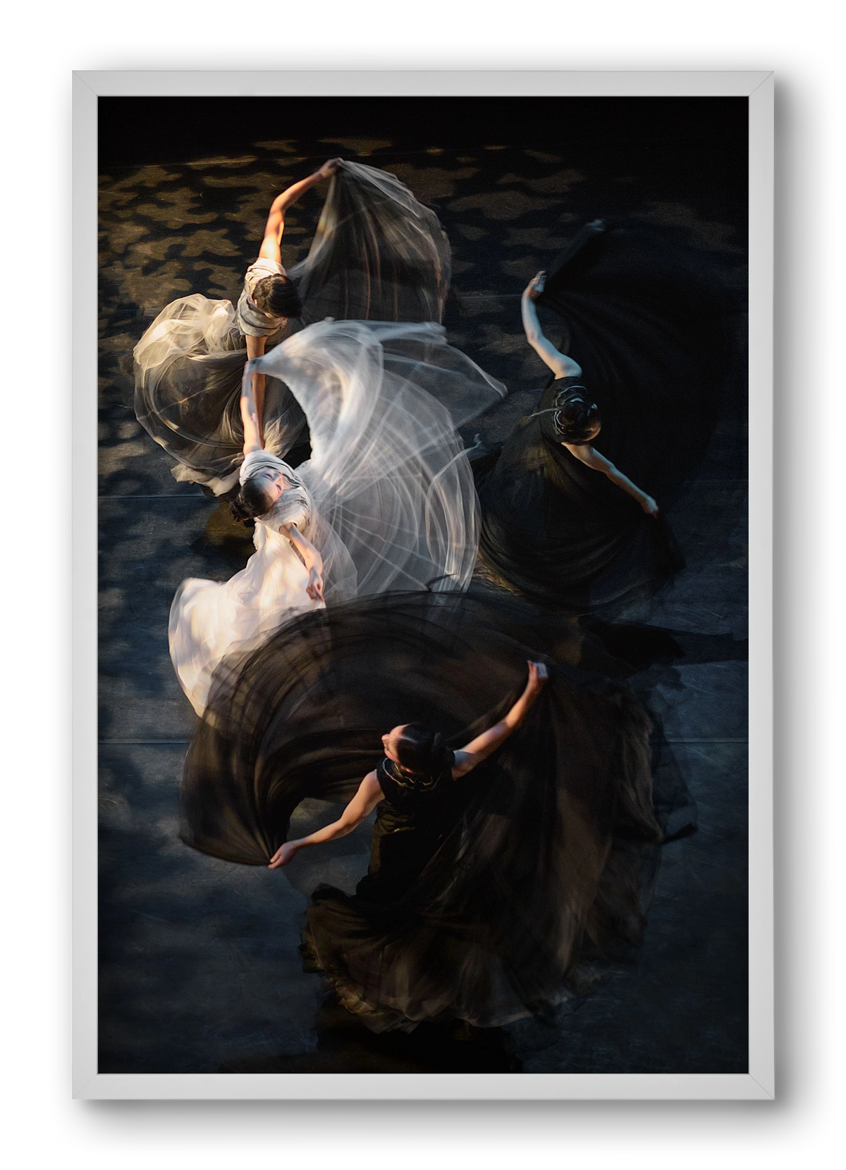 harmony, 40x60 cm (40x60 cm), Fehér keret