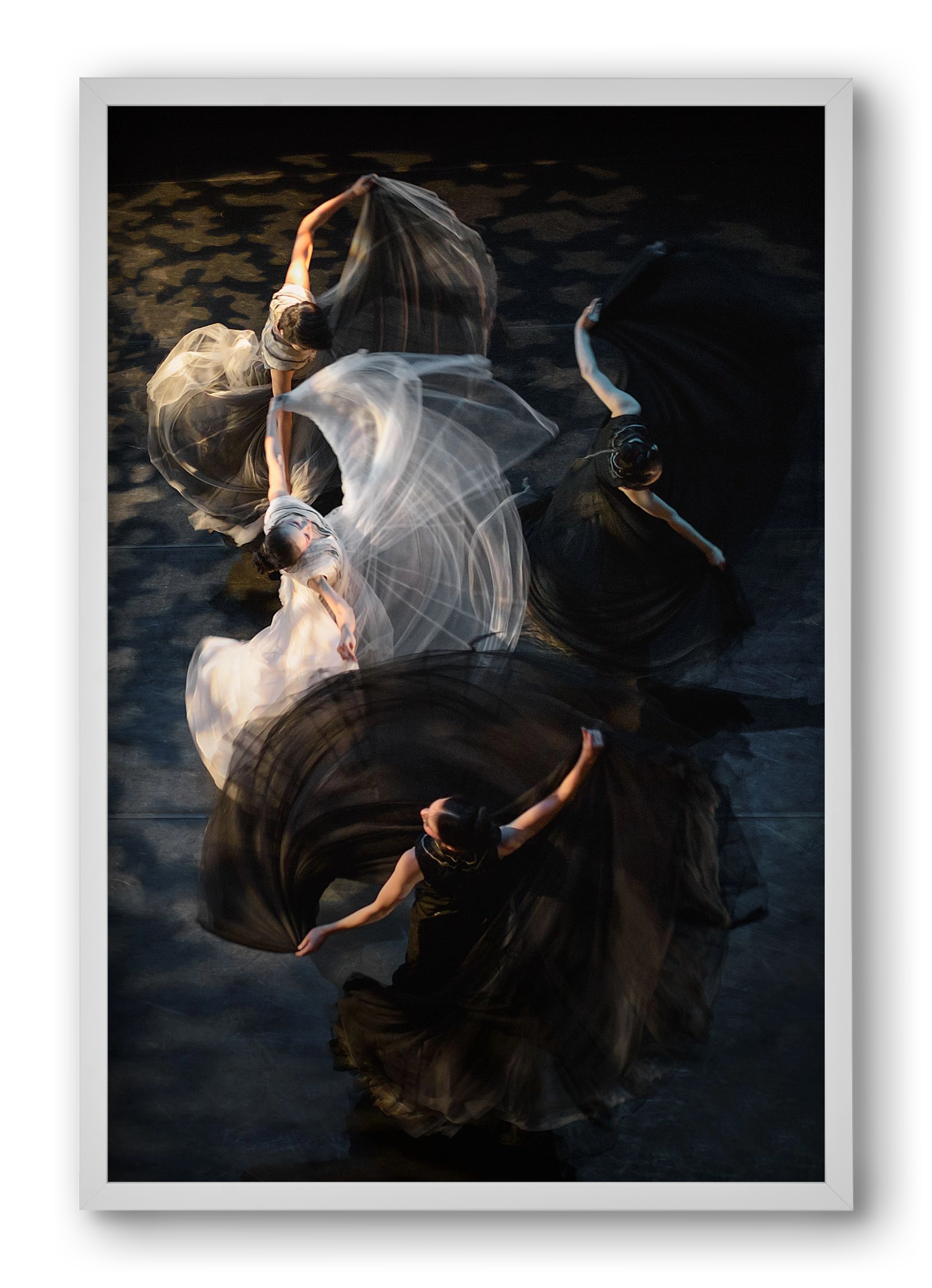 harmony, 40x60 cm (40x60 cm), Fehér keret