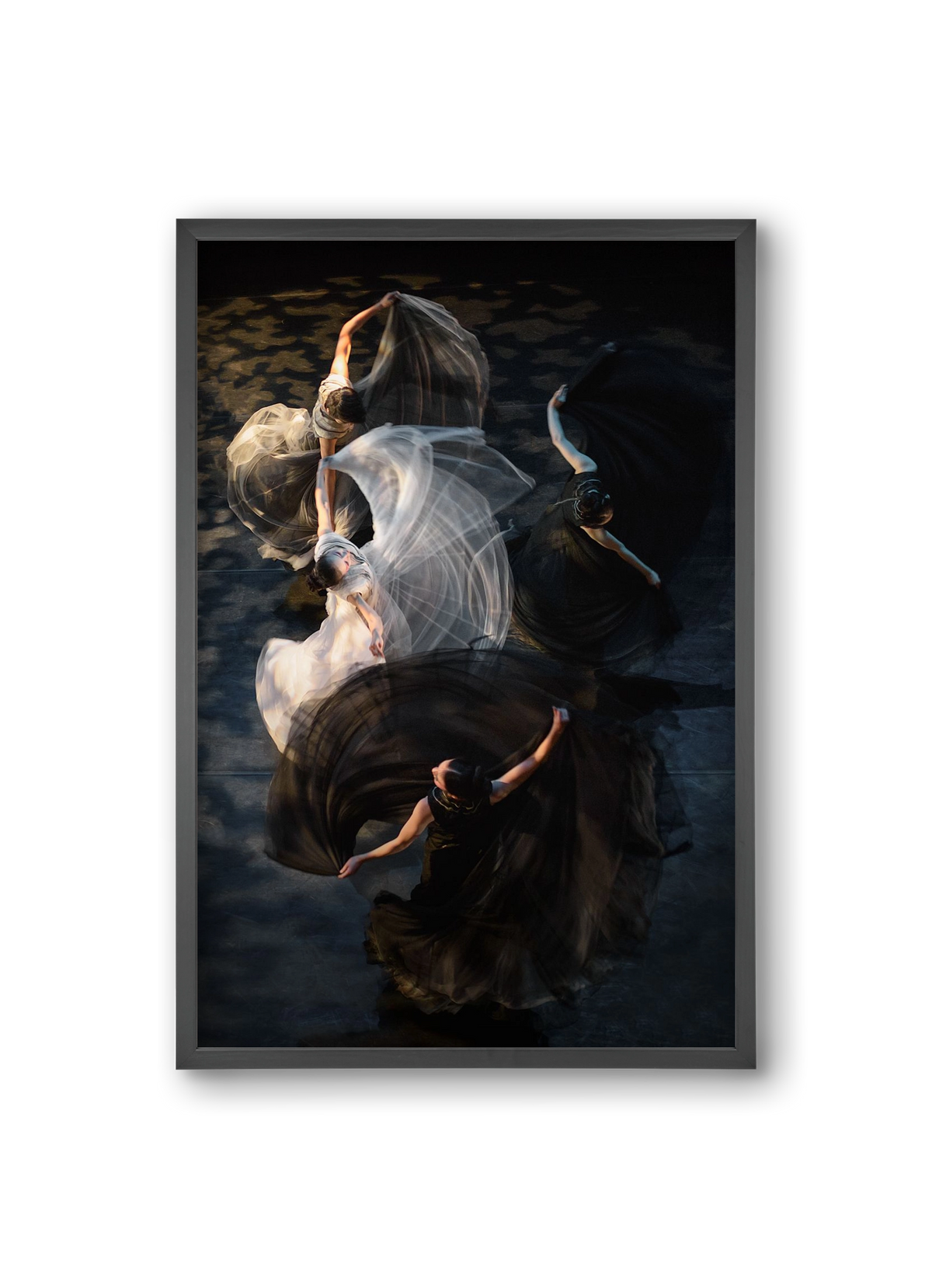 harmony, 20x30 cm (20x30 cm), Fekete keret