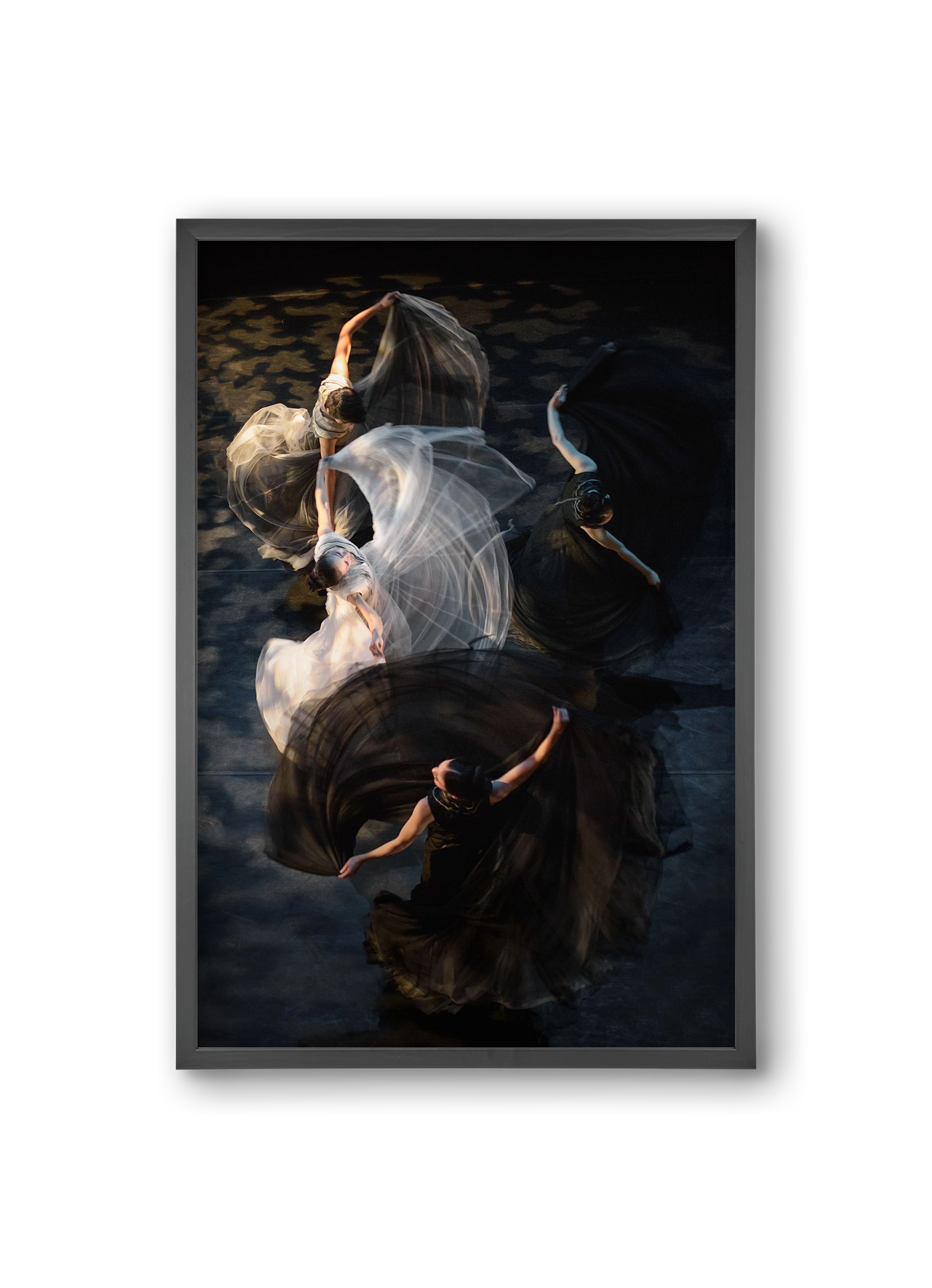 harmony, 20x30 cm (20x30 cm), Fekete keret