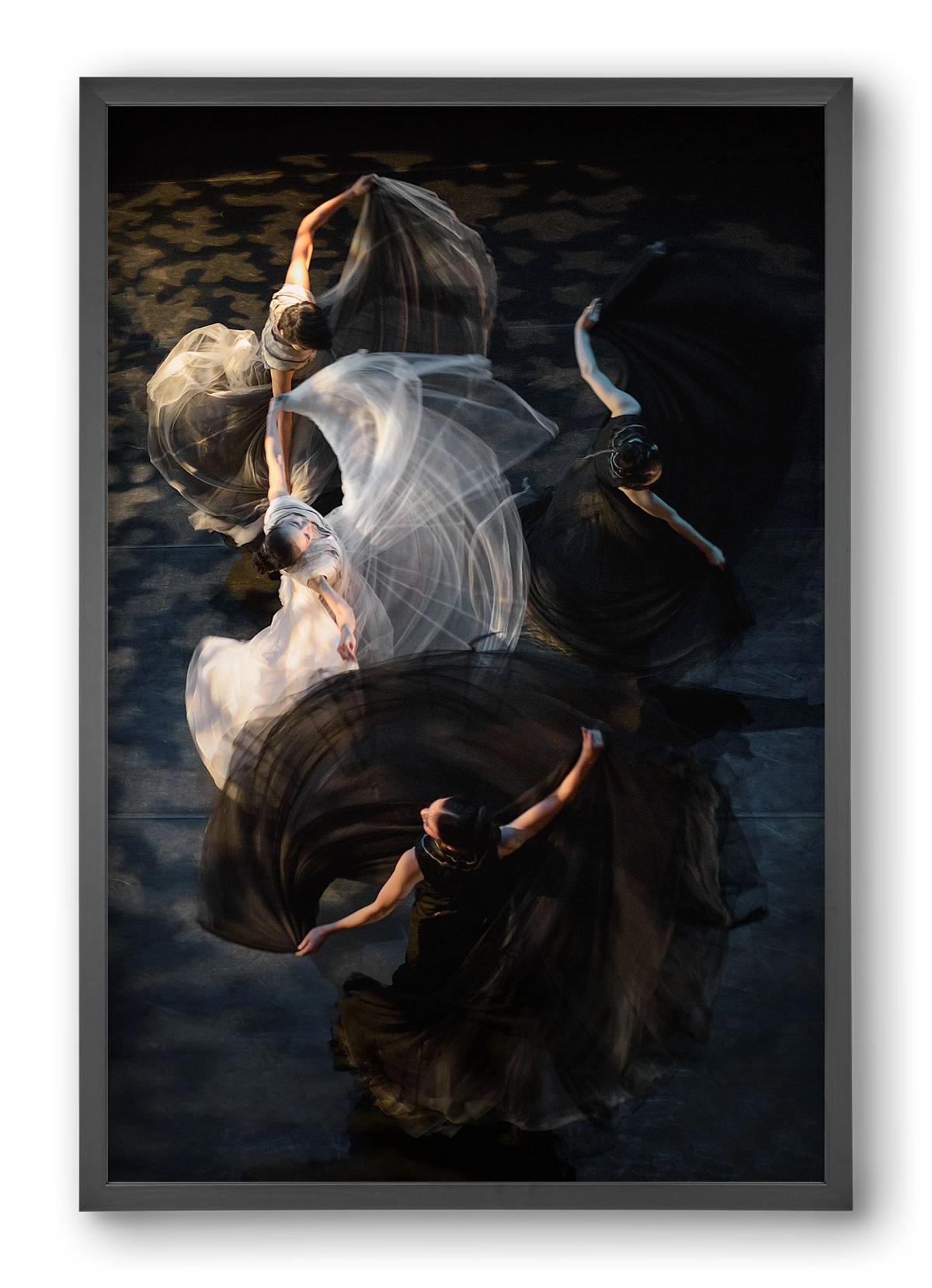 harmony, 40x60 cm (40x60 cm), Fekete keret