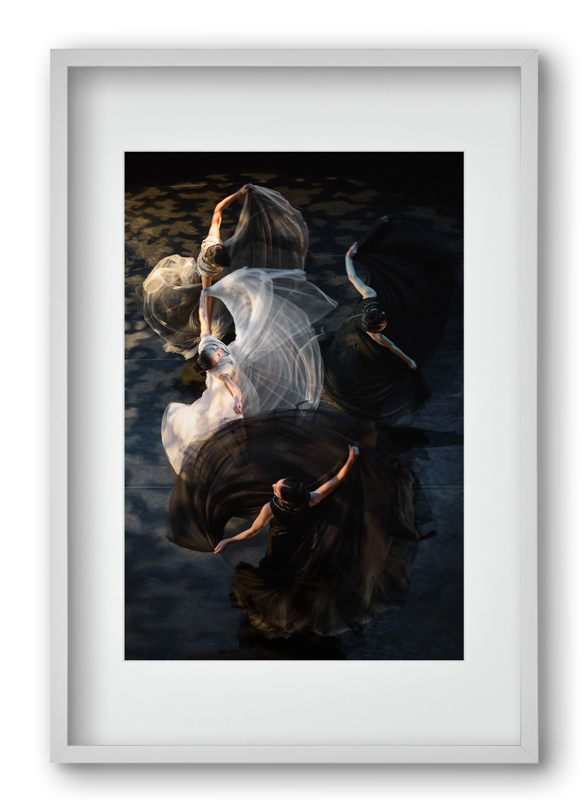 harmony, 40x60 cm (30x45 cm), Fehér keret, paszpartuval