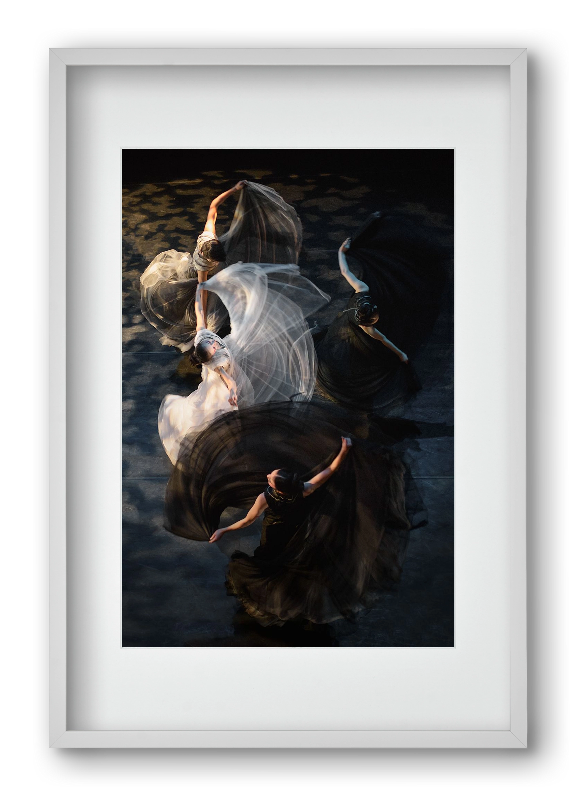 harmony, 40x60 cm (30x45 cm), Fehér keret, paszpartuval