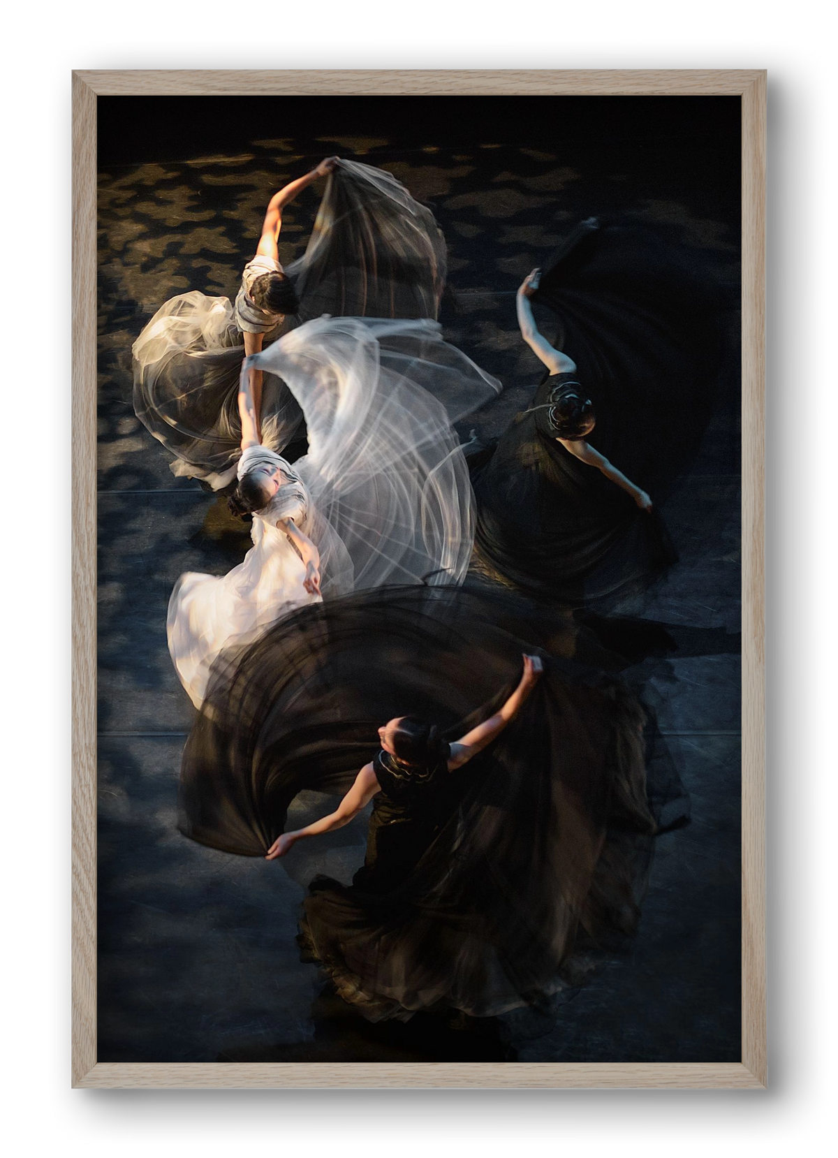 harmony, 40x60 cm (40x60 cm), Tölgy keret