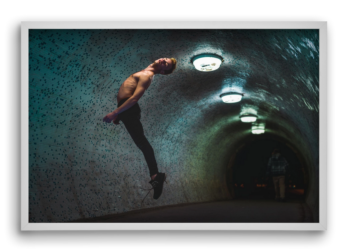 levity, 60x40 cm (60x40 cm), Fehér keret