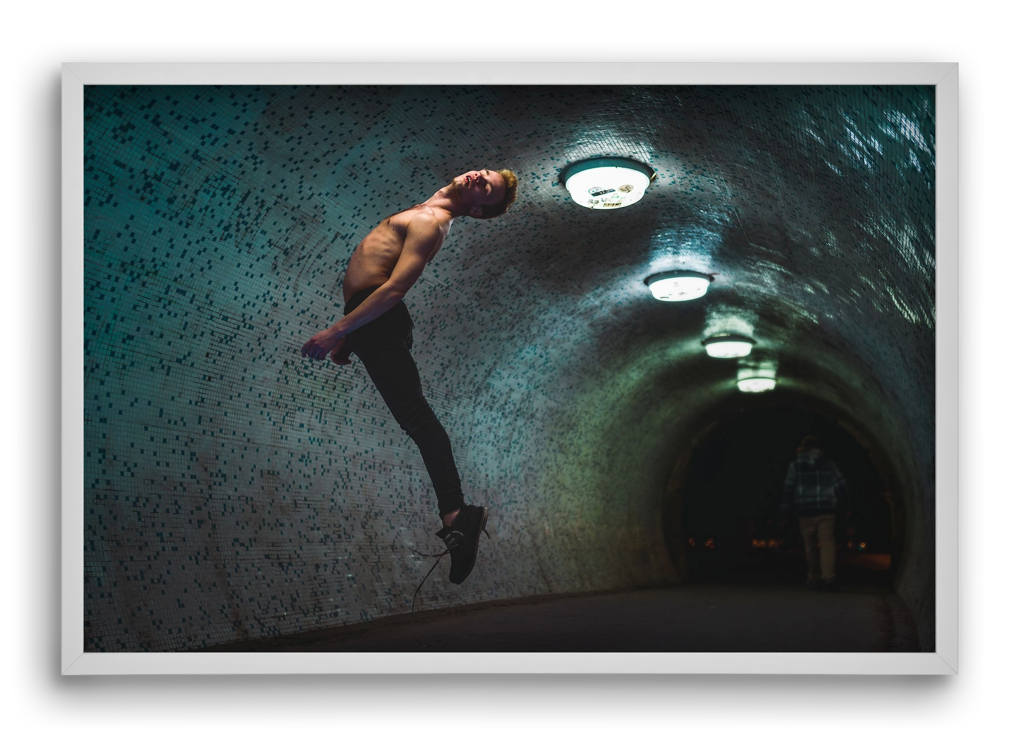 levity, 60x40 cm (60x40 cm), Fehér keret