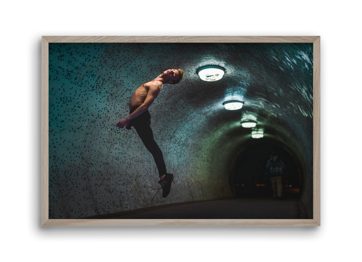 levity, 45x30 cm (45x30 cm), Tölgy keret