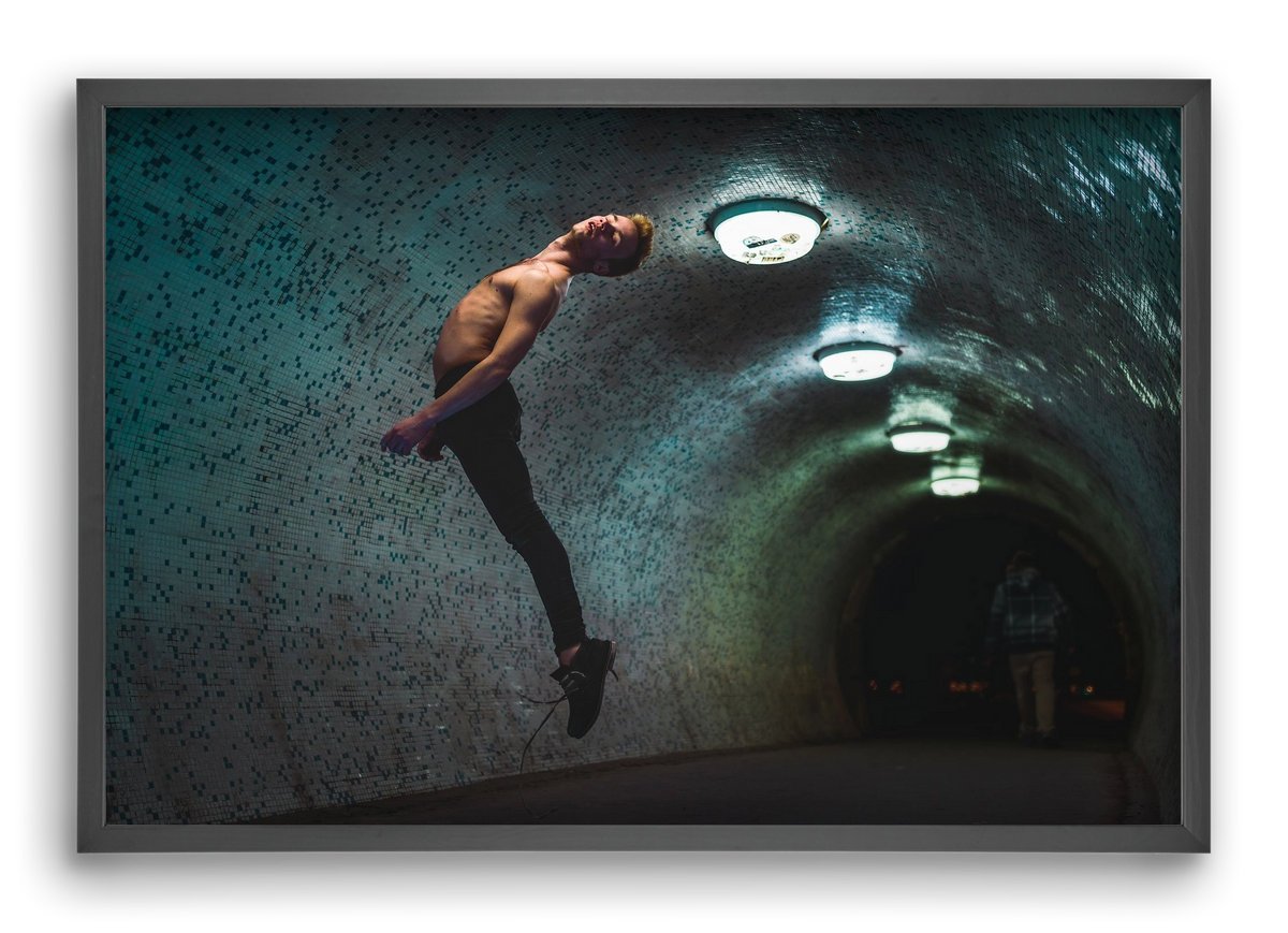 levity, 60x40 cm (60x40 cm), Fekete keret