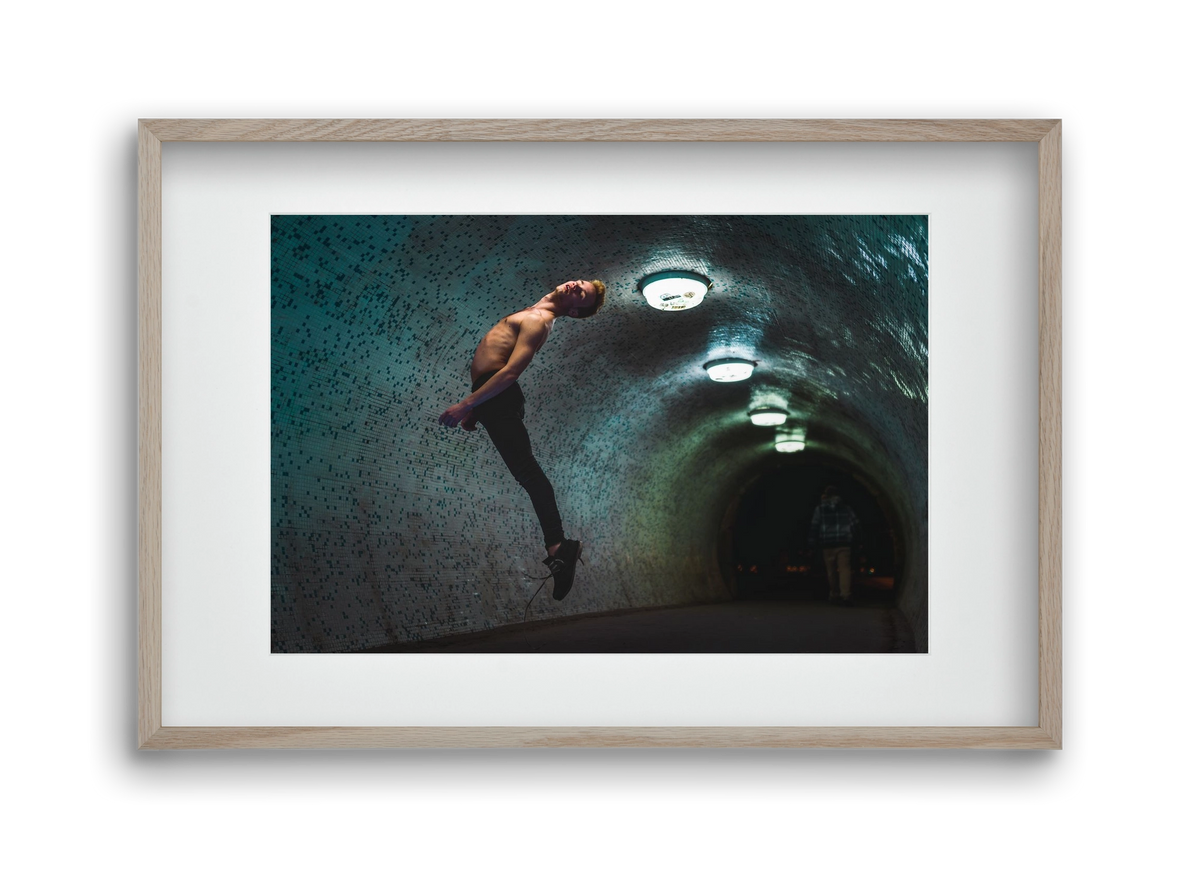 levity, 45x30 cm (30x20 cm), Tölgy keret, paszpartuval