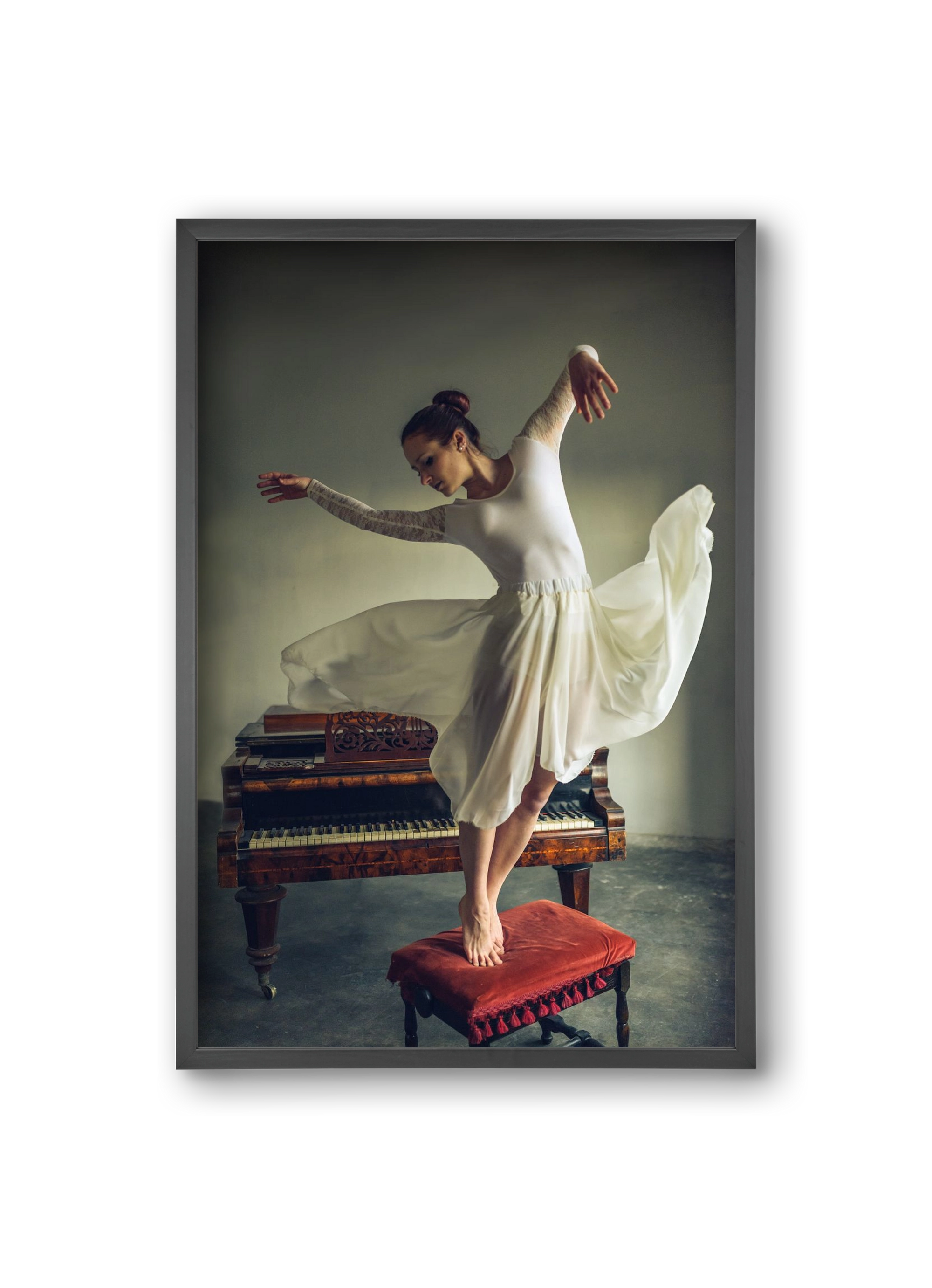 romance, 20x30 cm (20x30 cm), Fekete keret