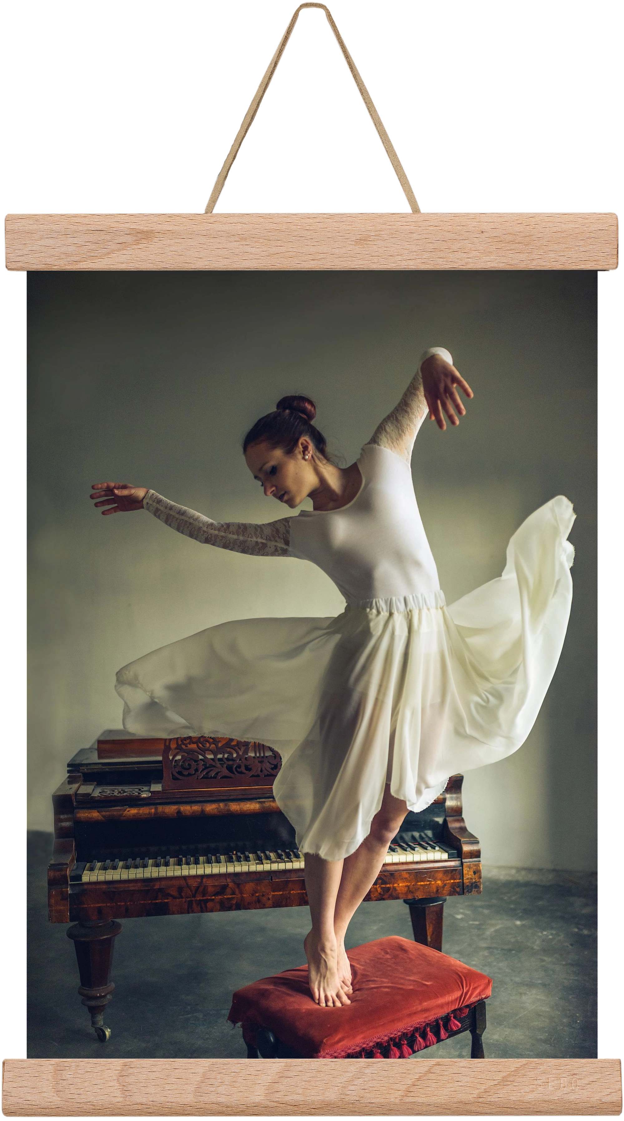 romance, 20x30 cm (20x30 cm), Tölgy akasztó