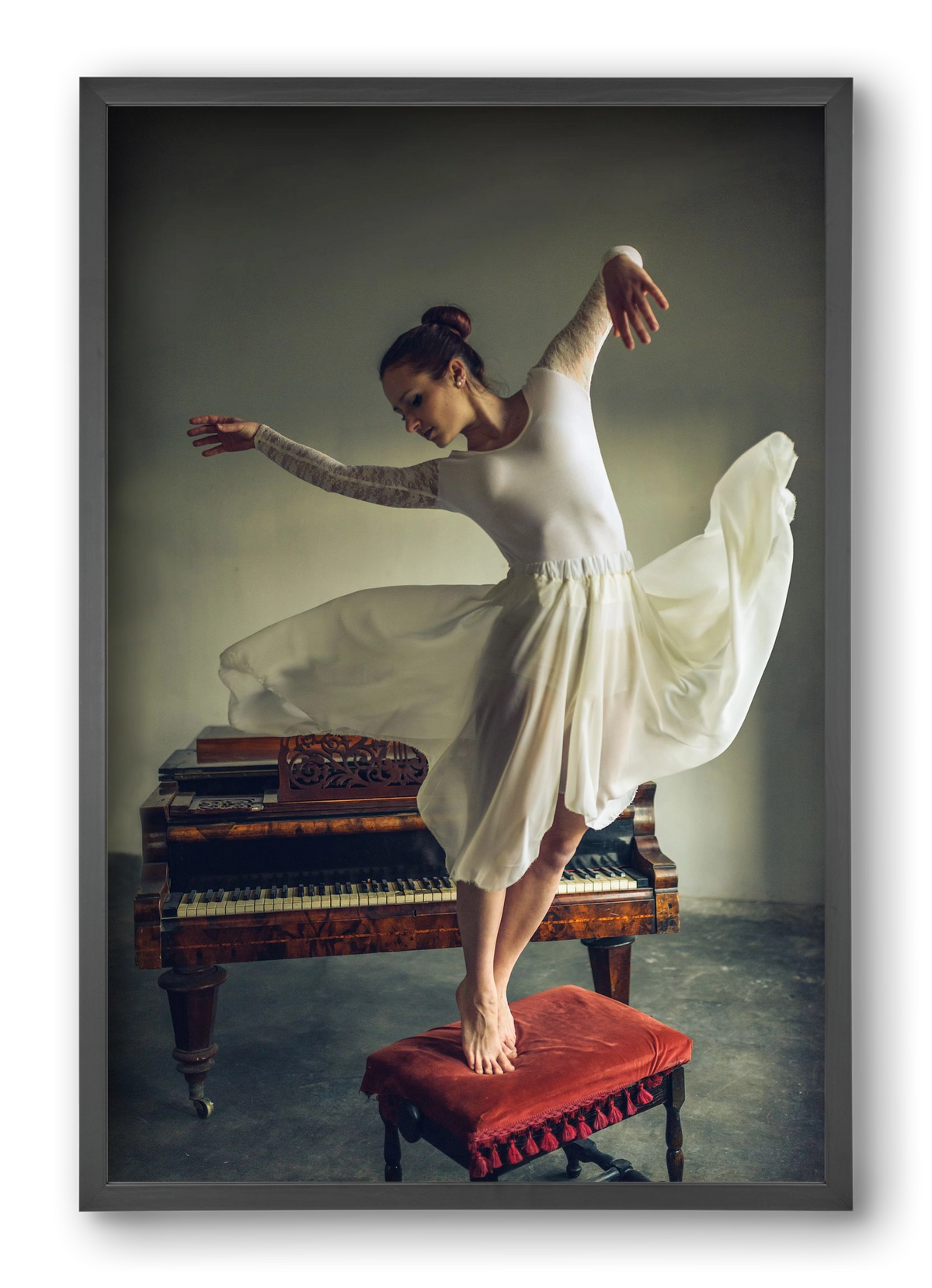 romance, 40x60 cm (40x60 cm), Fekete keret