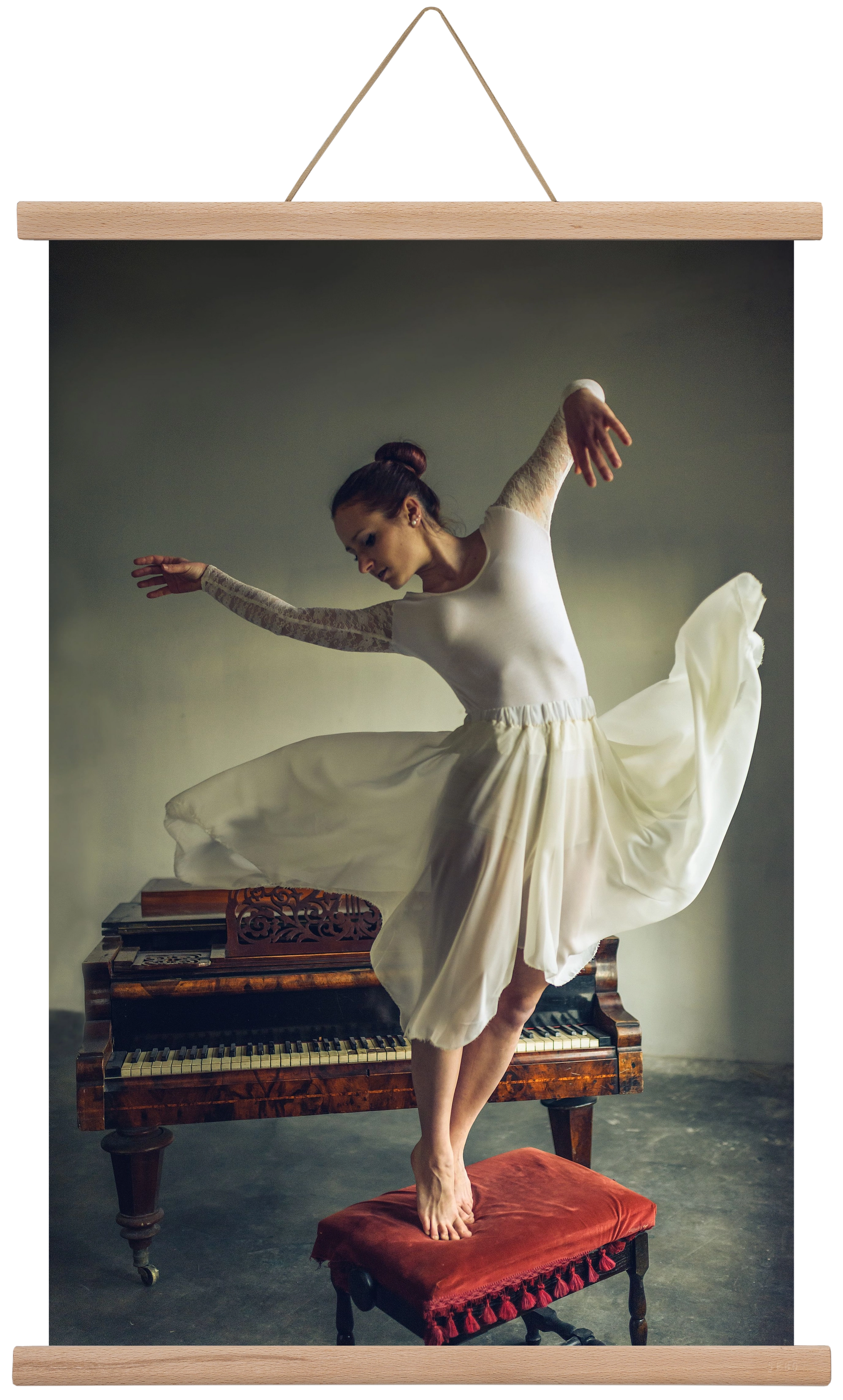 romance, 40x60 cm (40x60 cm), Tölgy akasztó