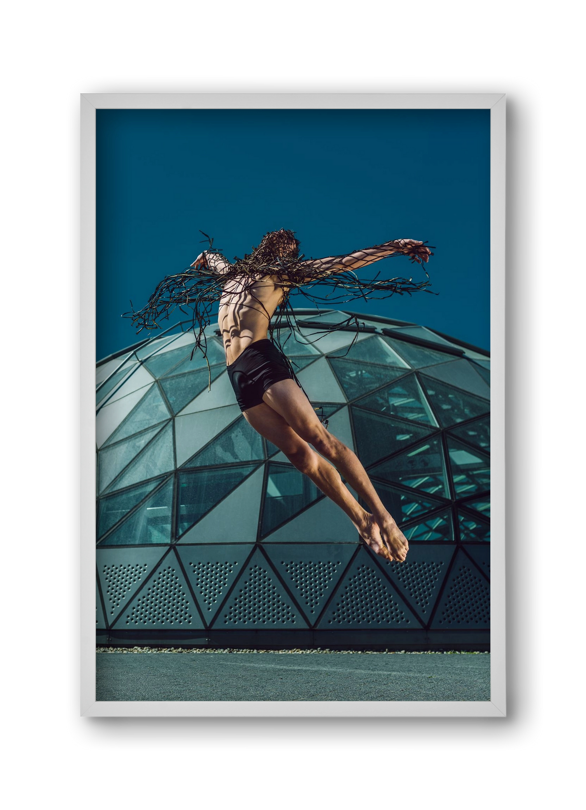 personal jesus, 30x45 cm (30x45 cm), Fehér keret